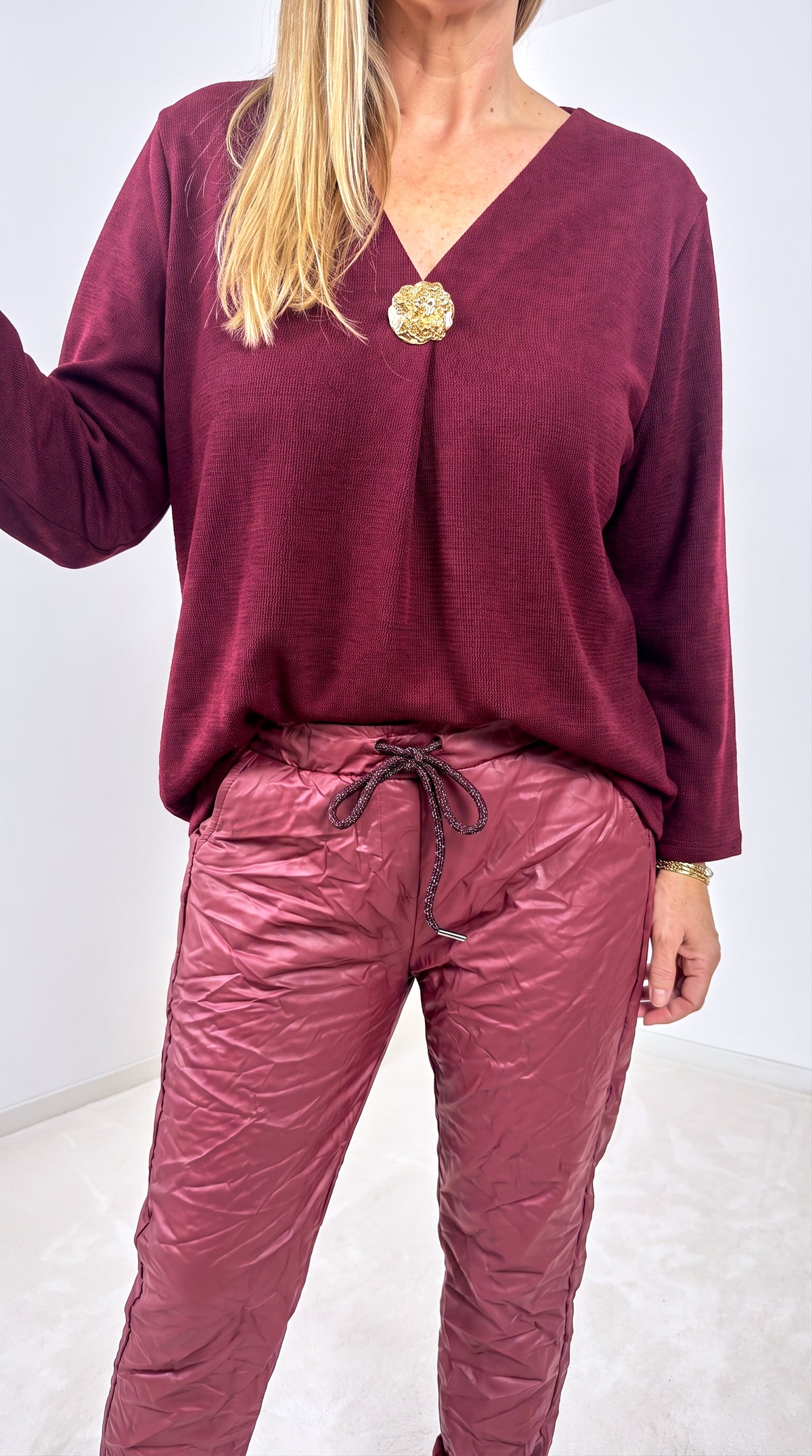 Sweatshirt Amélie *Bordeaux*