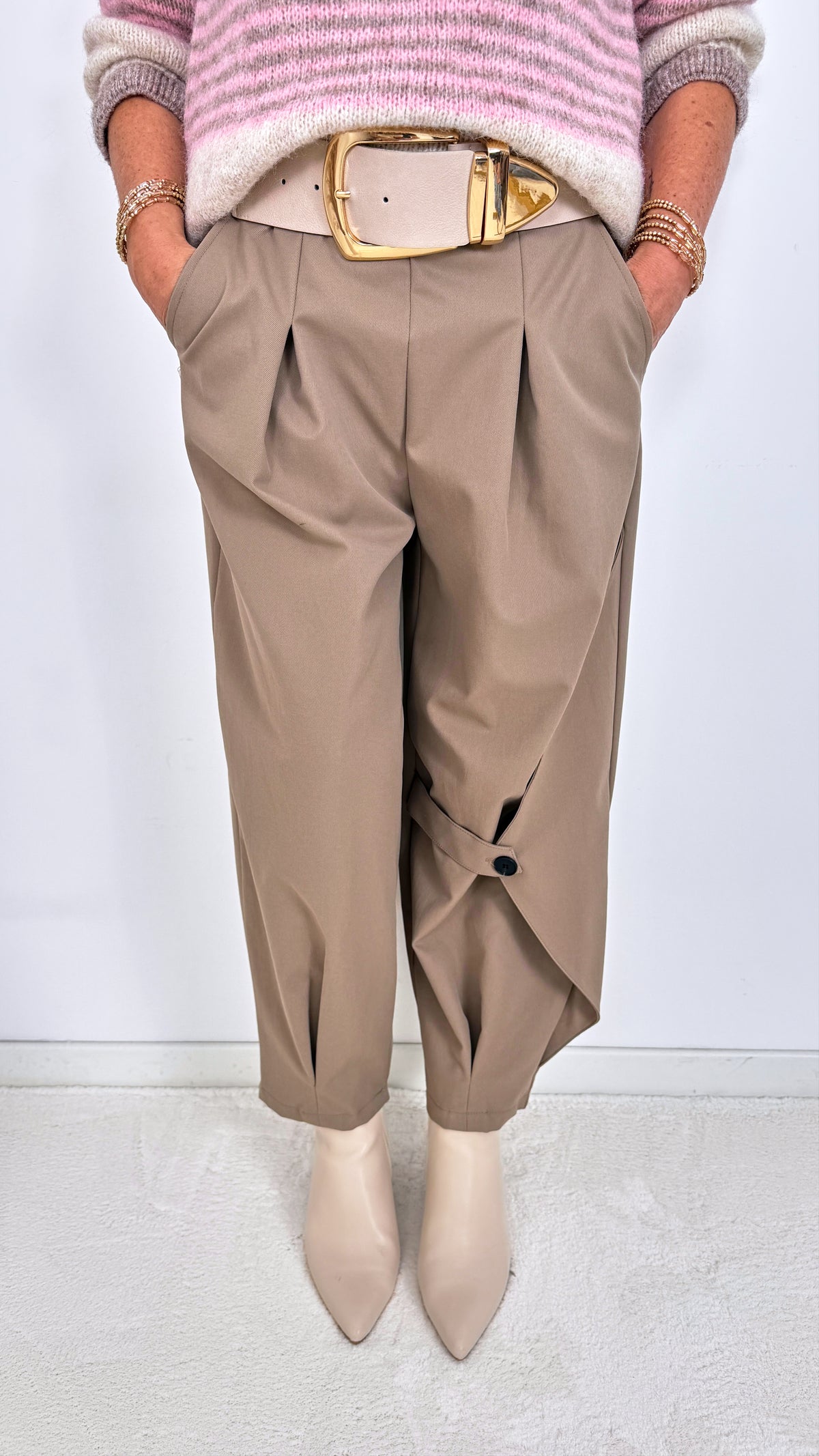 Hose Seneca *Taupe* (beide Größen)