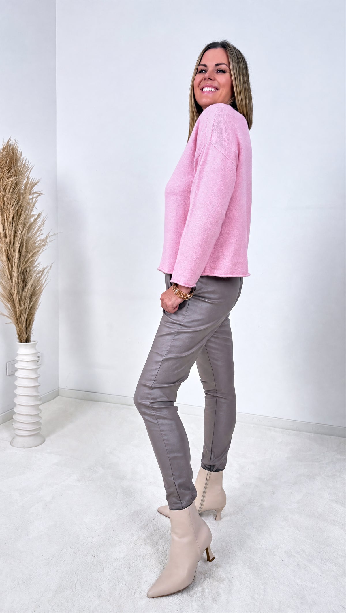 Strickpullover Wisteria *Rosa*
