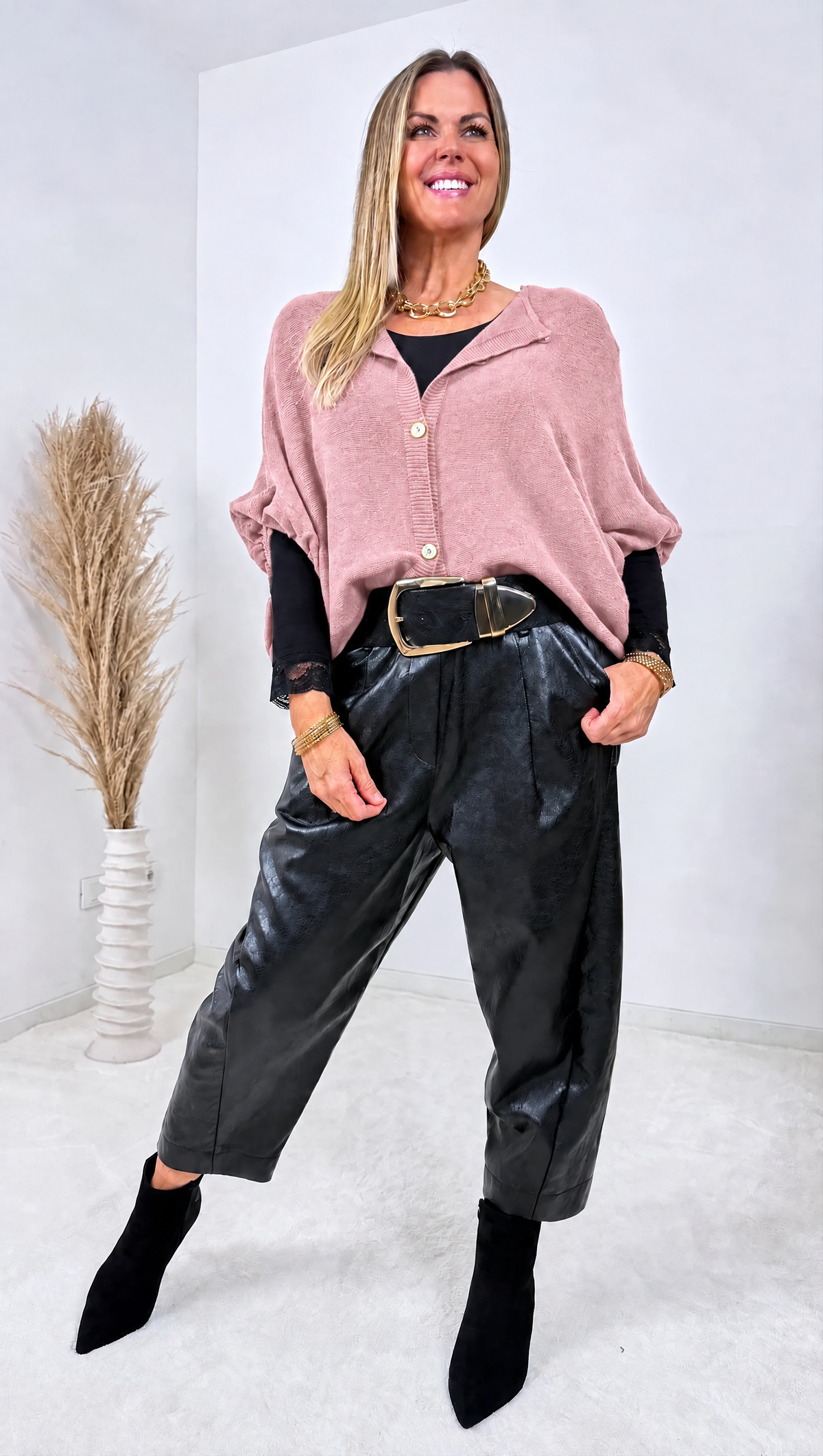 Strickjacke Nordend *Rosa*