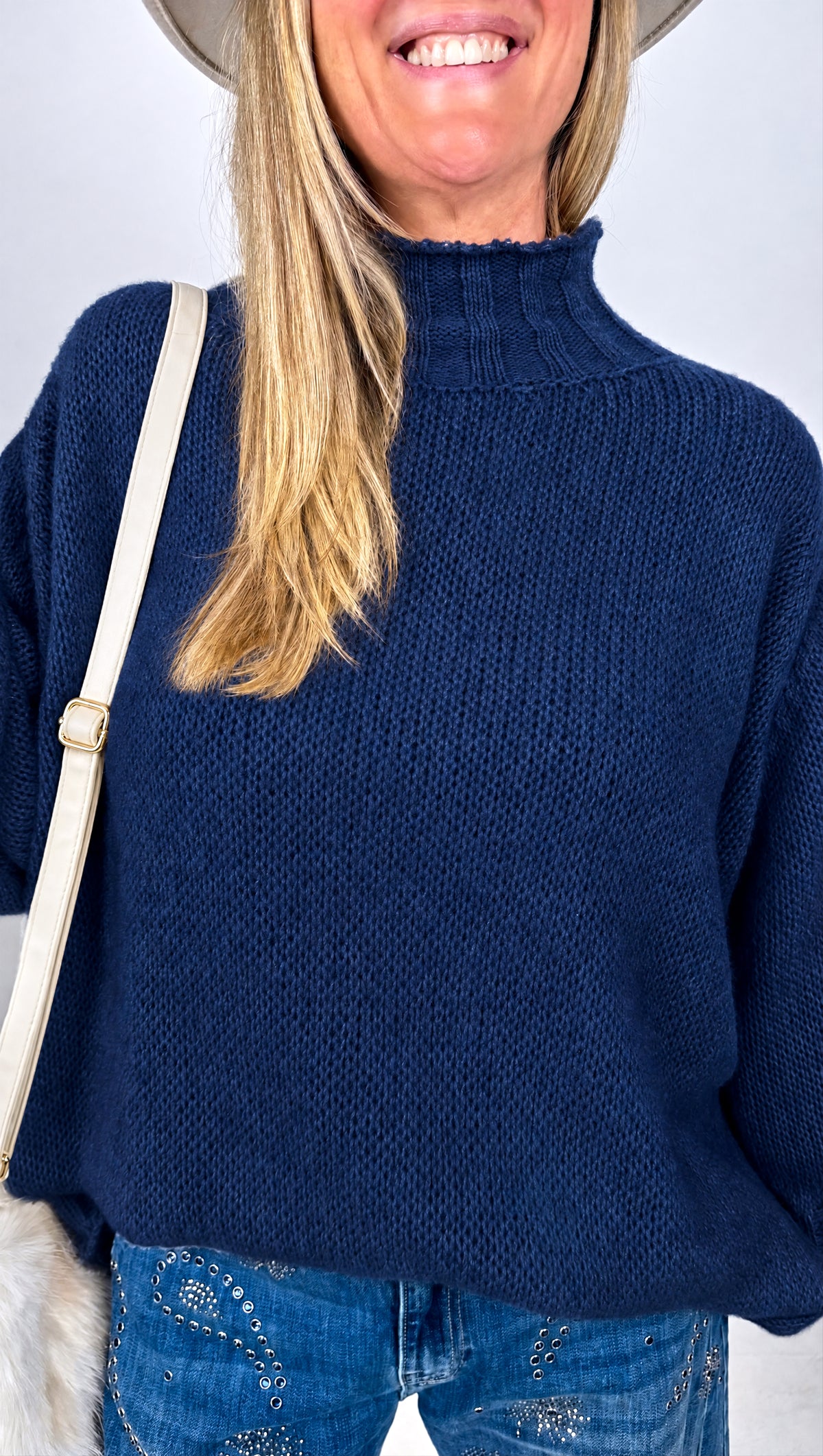 Strickpullover Autumn Ridge *Dunkelblau*