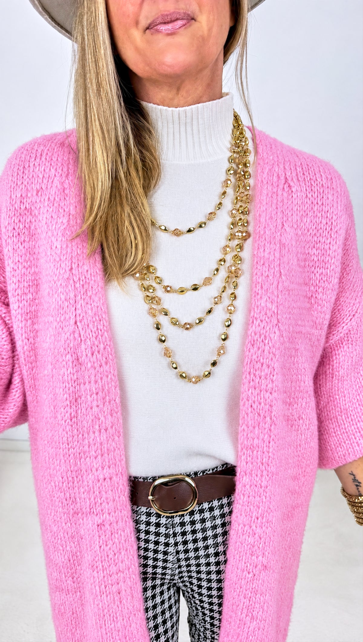 Strickjacke Smile *Rosa*
