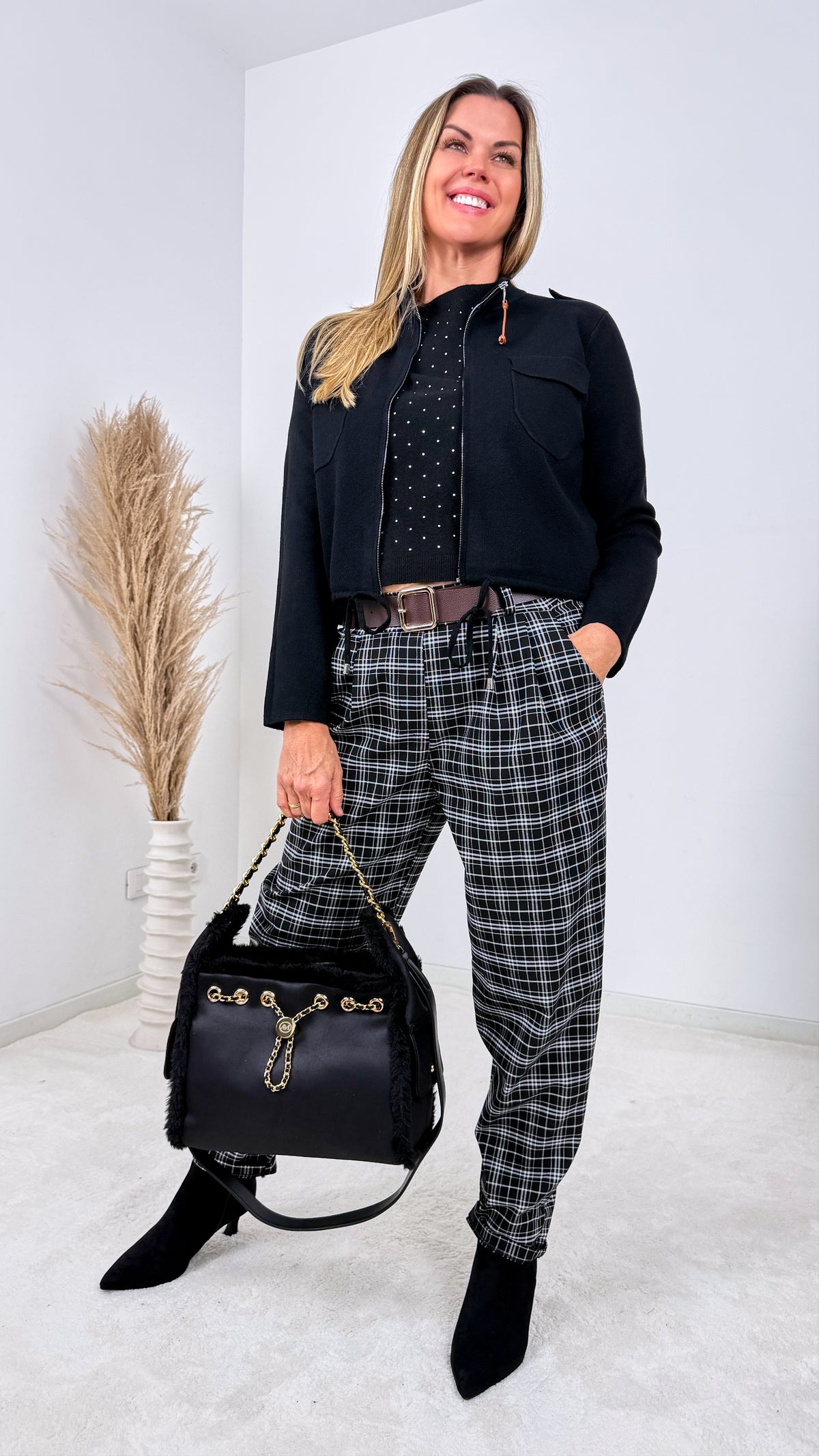 Strickjacke Vesna *Schwarz*