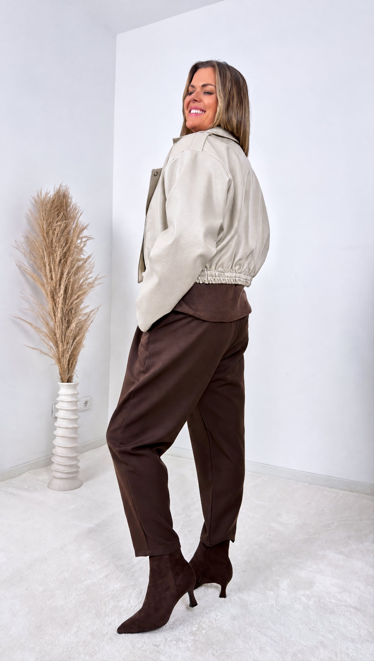 Kurze Jacke Rusty *Beige*