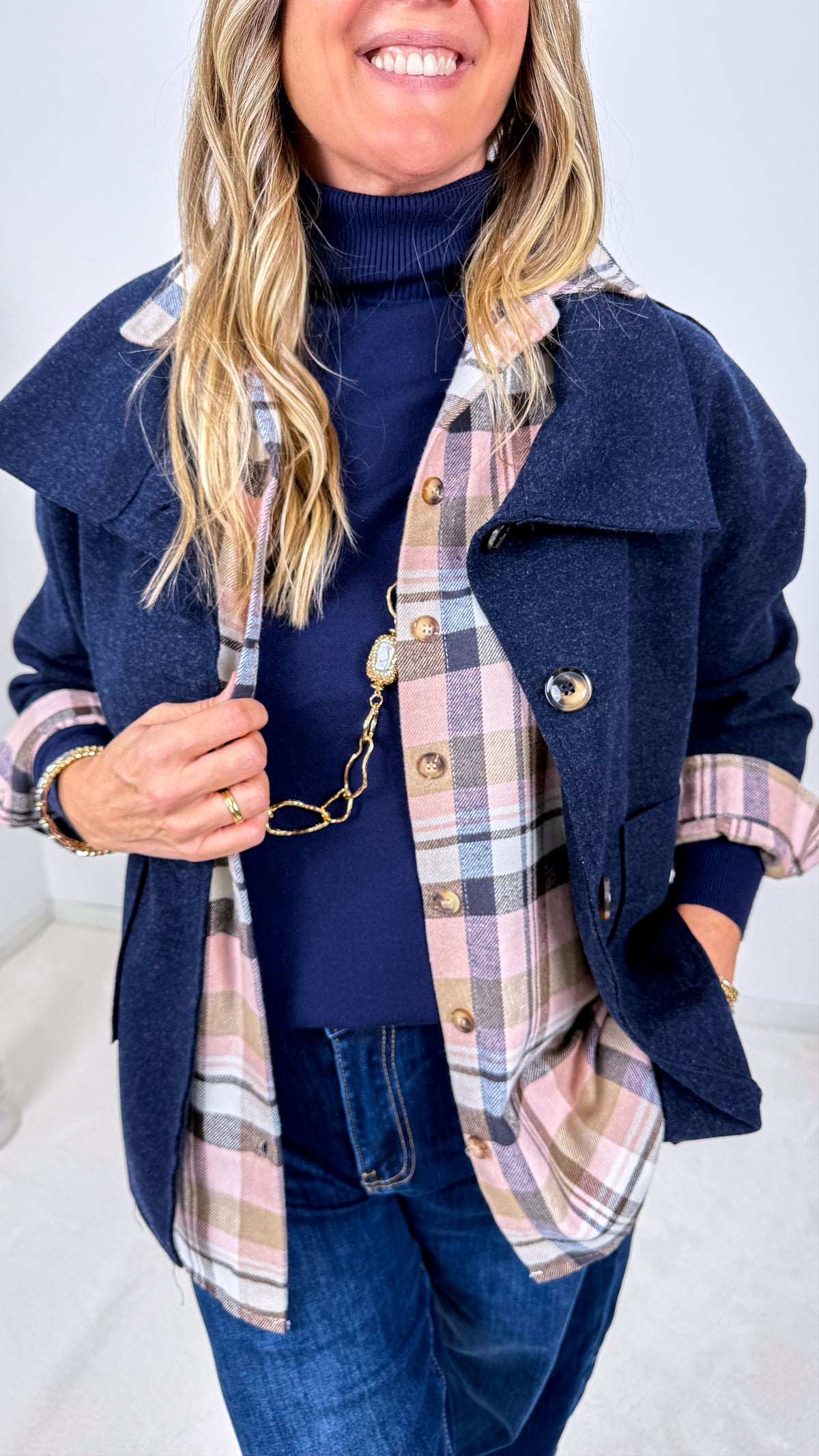 Jacke Woodsmoke *Dunkelblau*