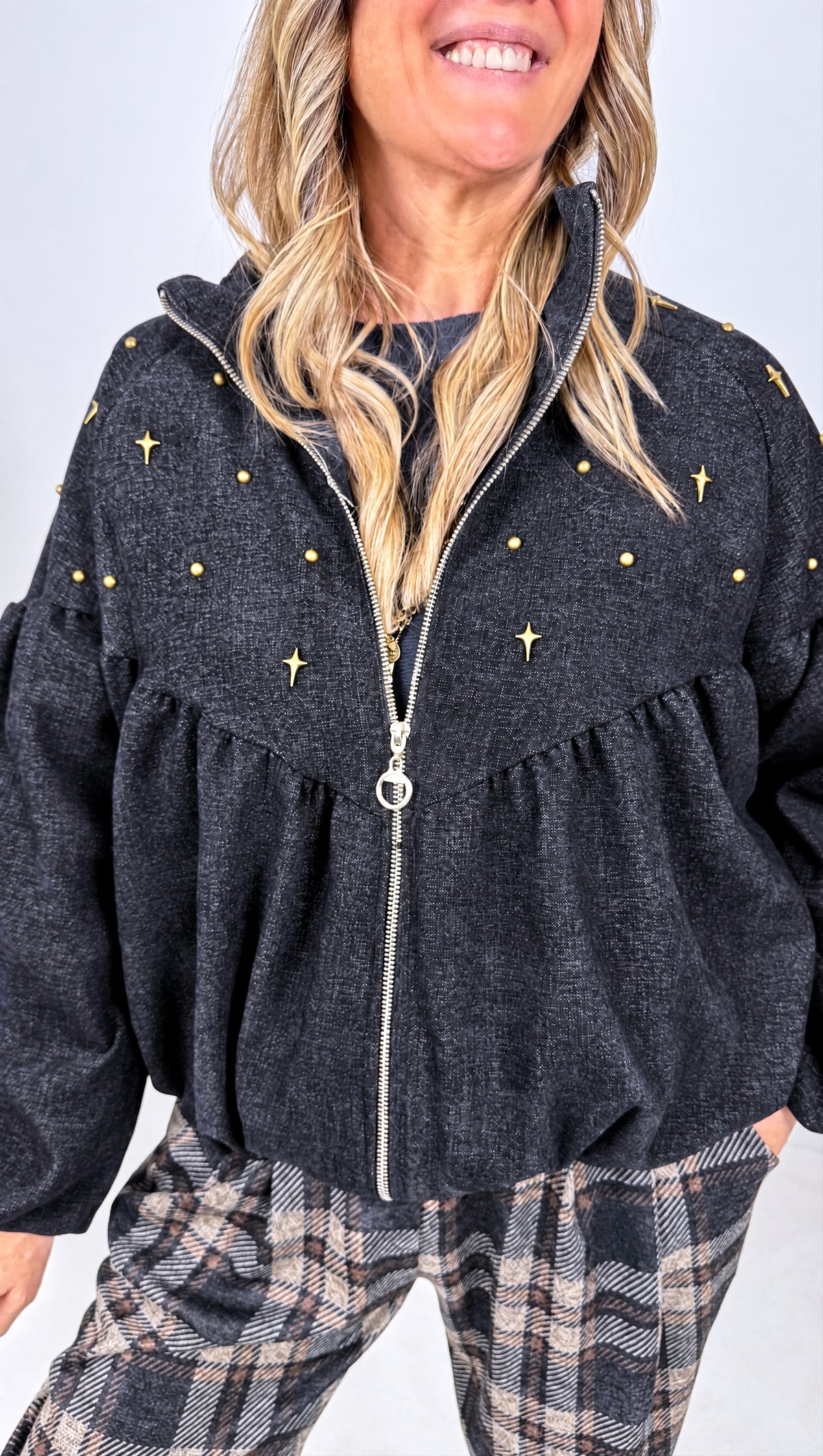 Ballonjacke Noemira *Anthrazit*