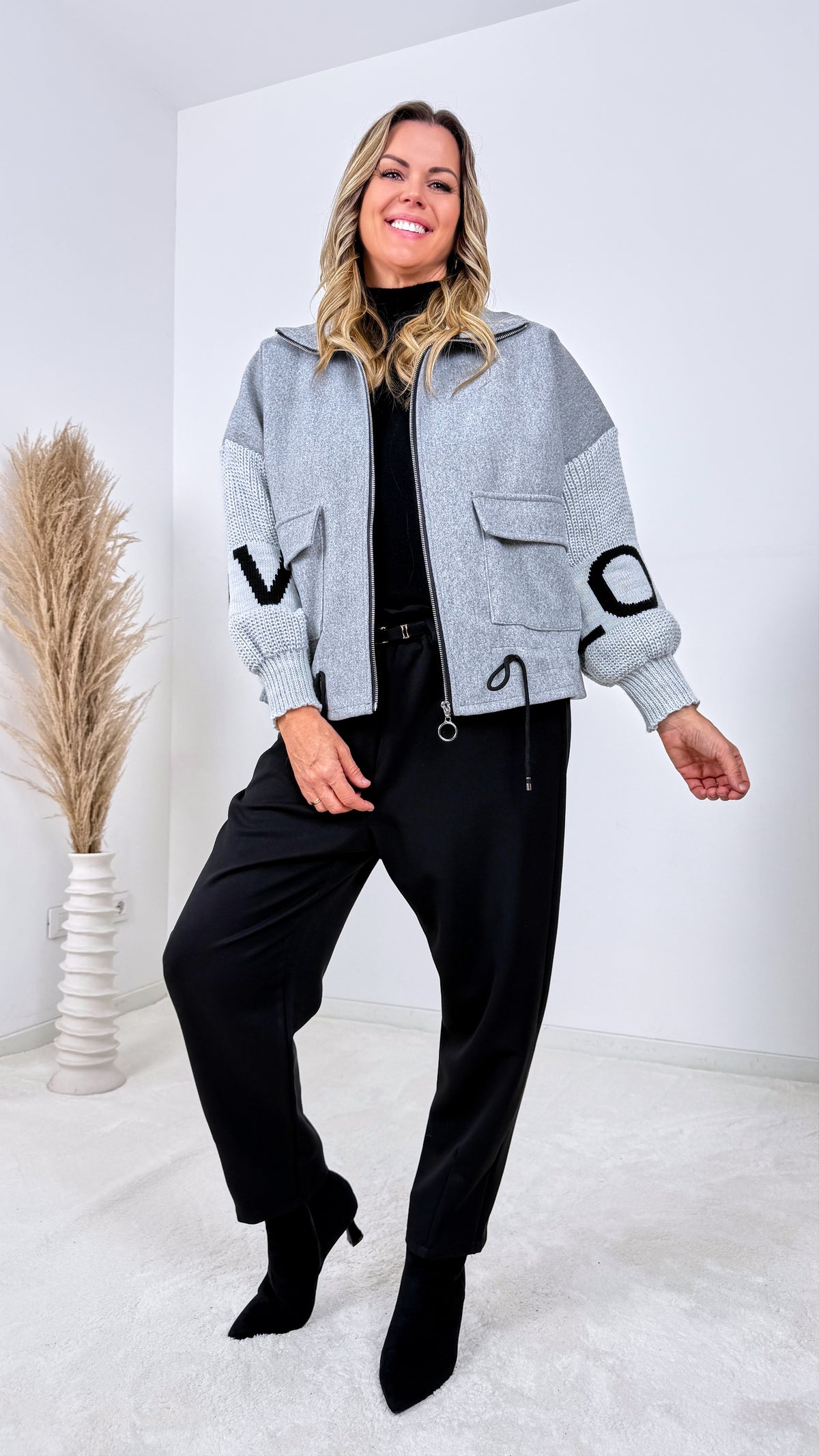 Jacke Lumira Fen *Grau*