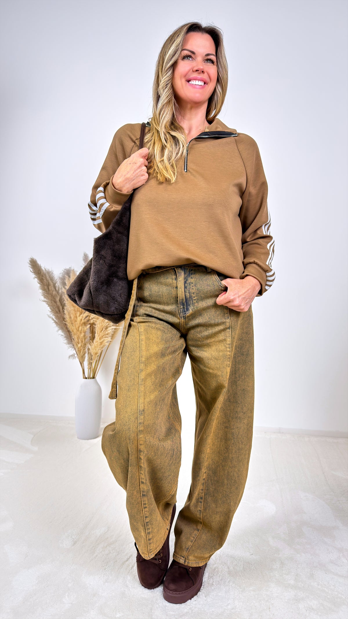 Sweatshirt Kaira Vale *Camel*