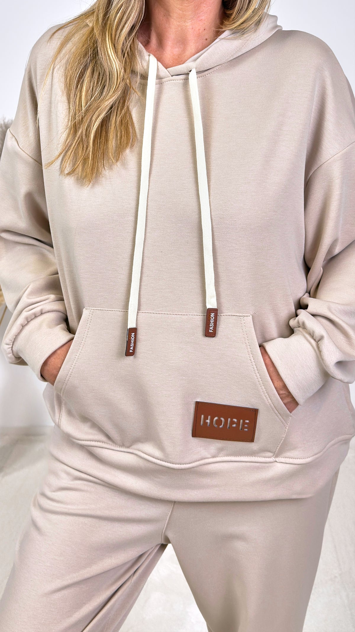Hoodie Celeste Marin *Beige*