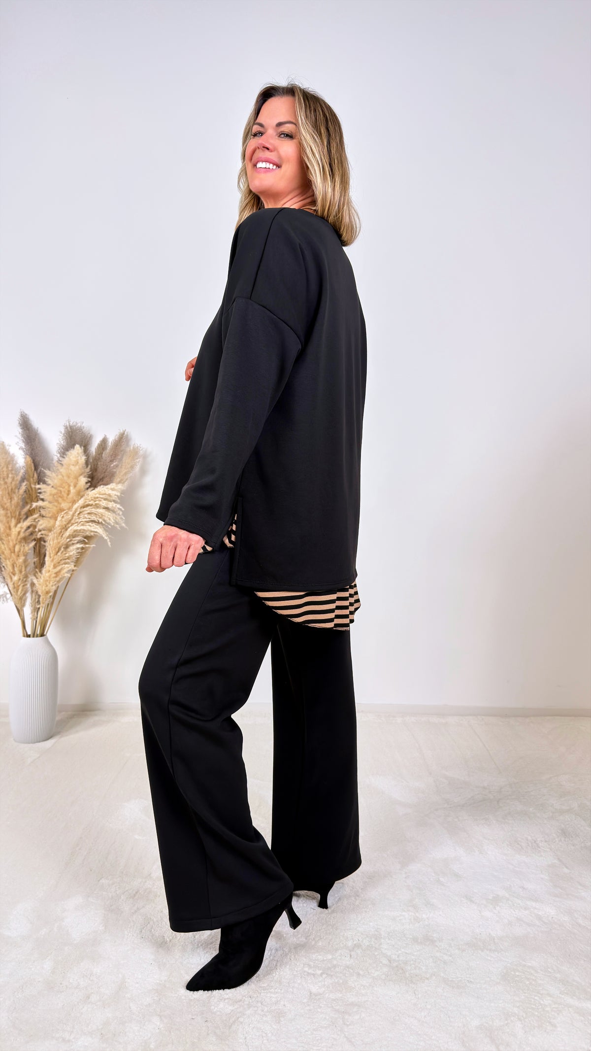 Hose Comfort Wide *Schwarz*