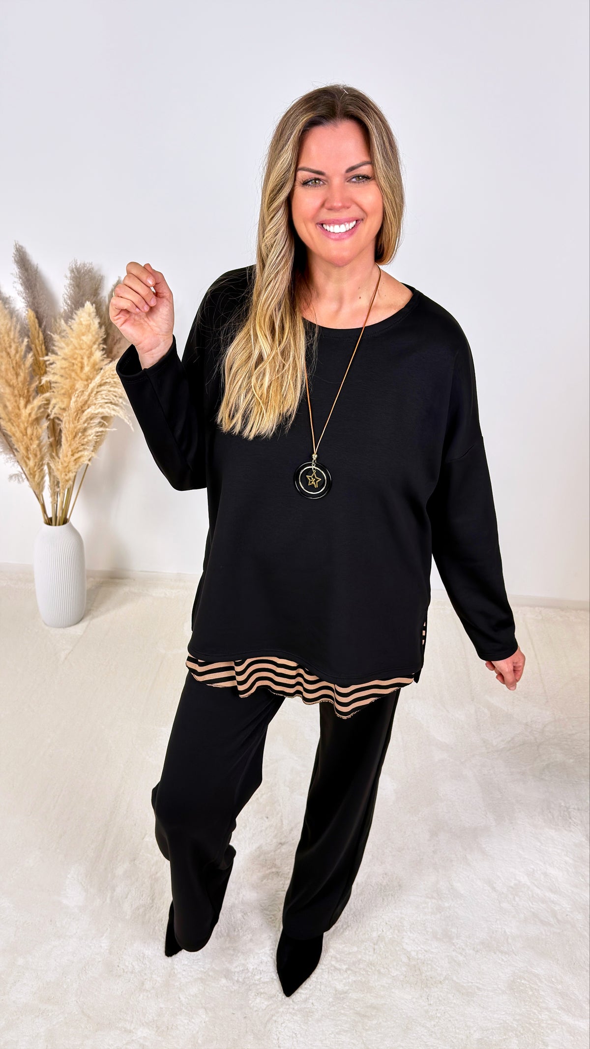 Sweatshirt Hygge *Schwarz*