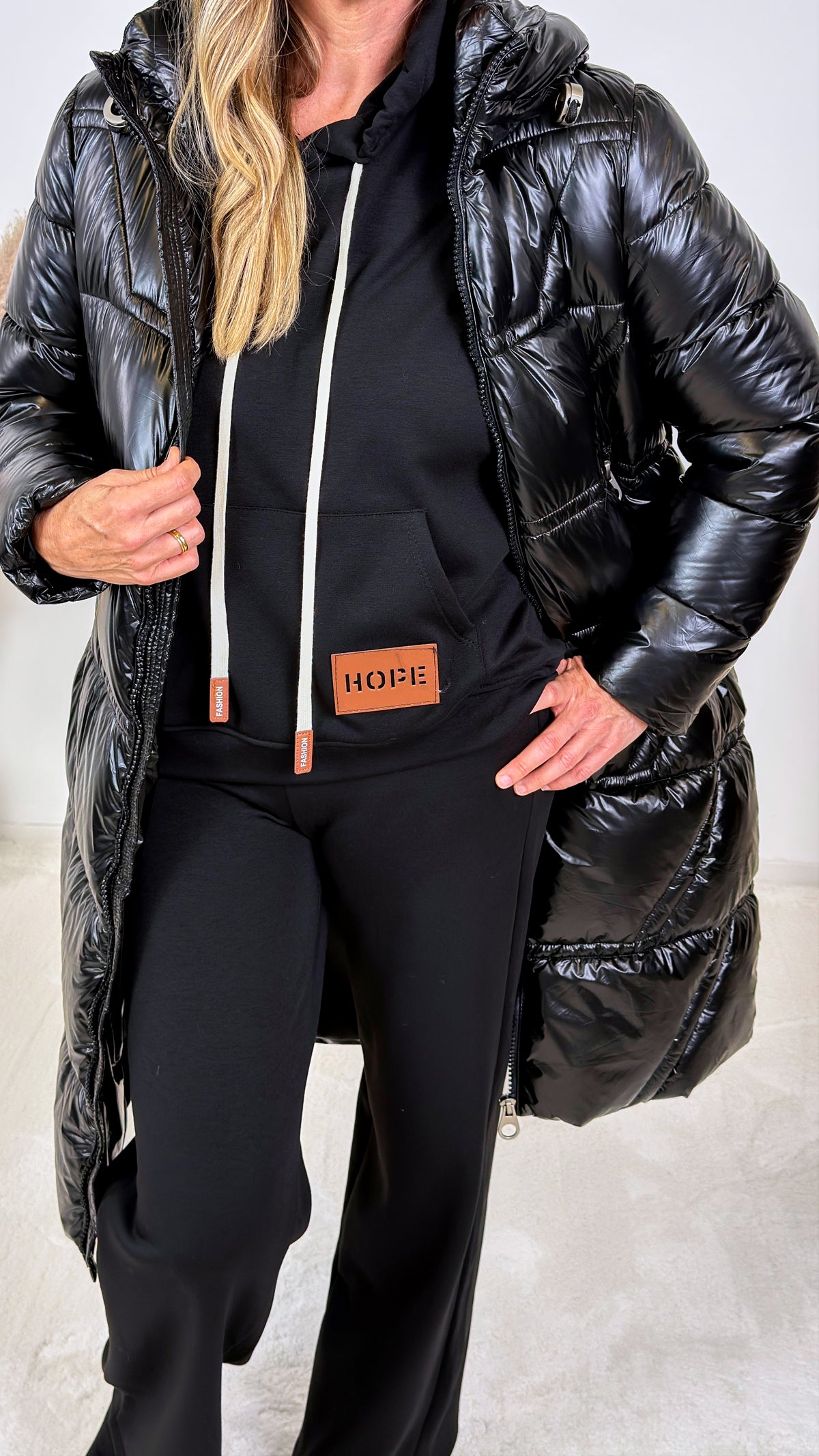 Steppjacke Hudson *Schwarz* - Power of Princess