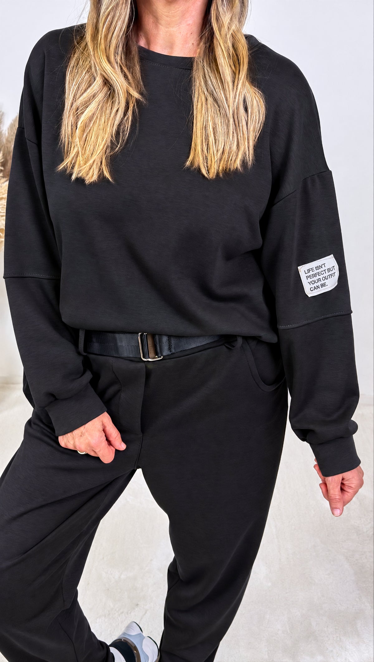 Sweatshirt Calantha *Schwarz*