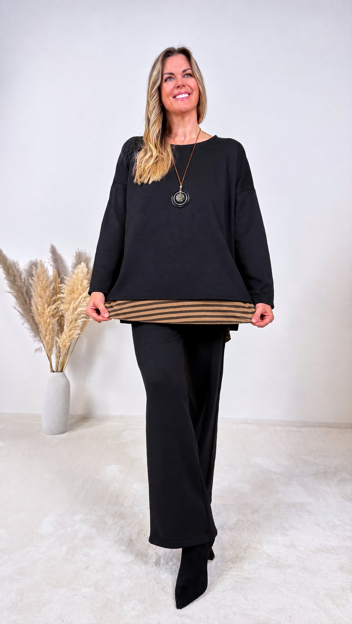 Sweatshirt Hygge *Schwarz*