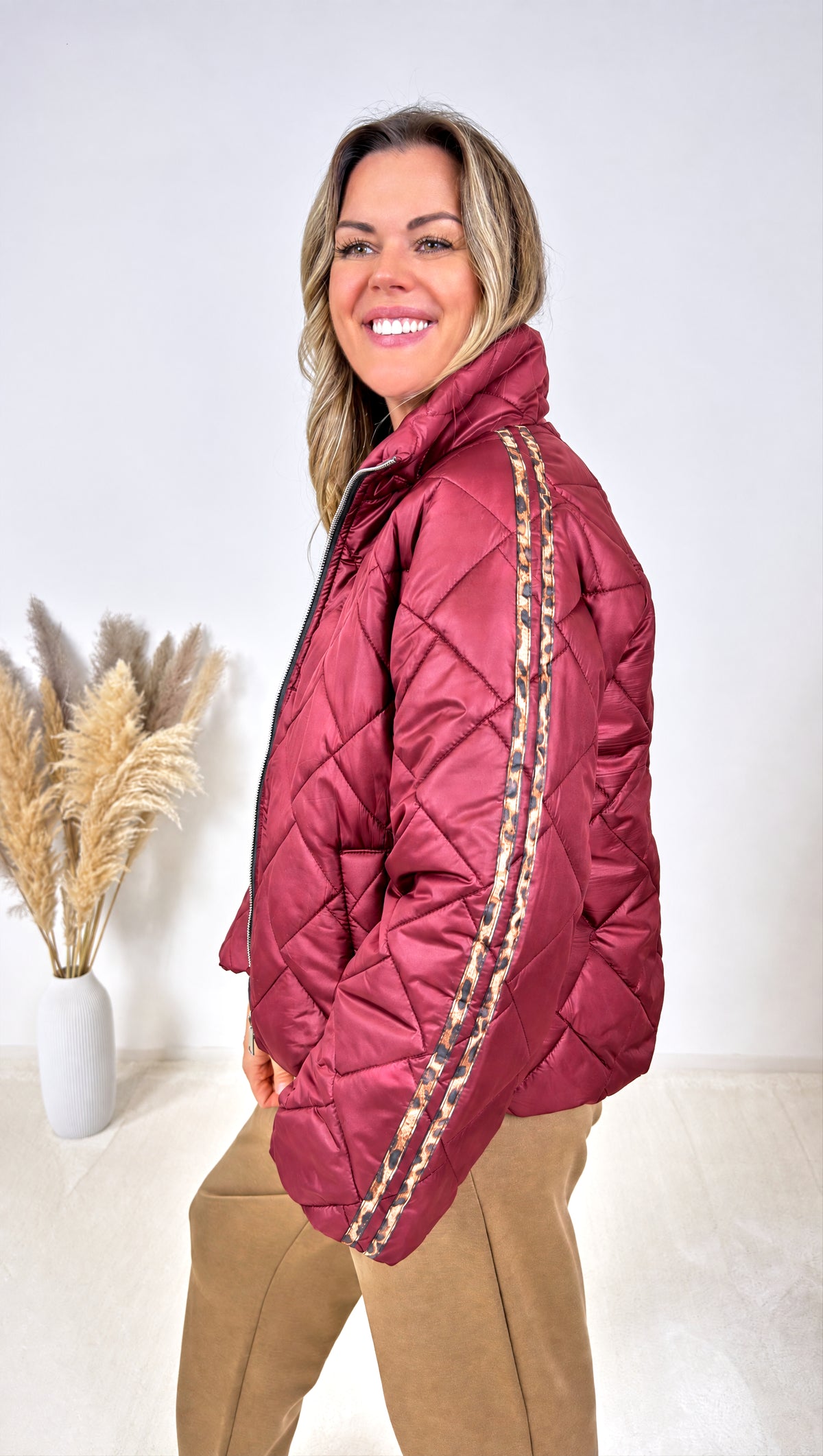 Steppjacke Wildfox *Bordeaux*