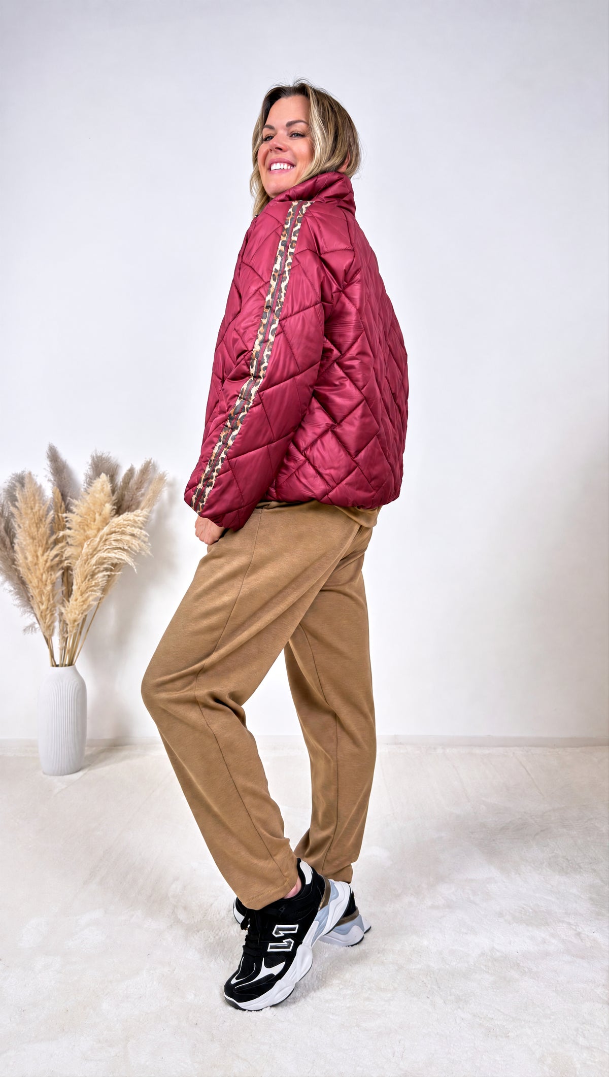 Steppjacke Wildfox *Bordeaux*