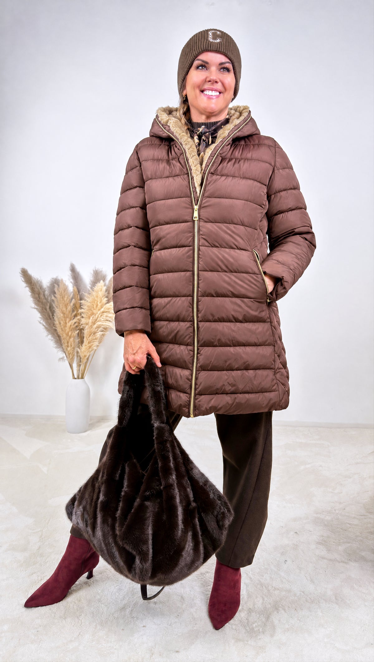 Steppjacke Chestnut *Schoko* - Power of Princess