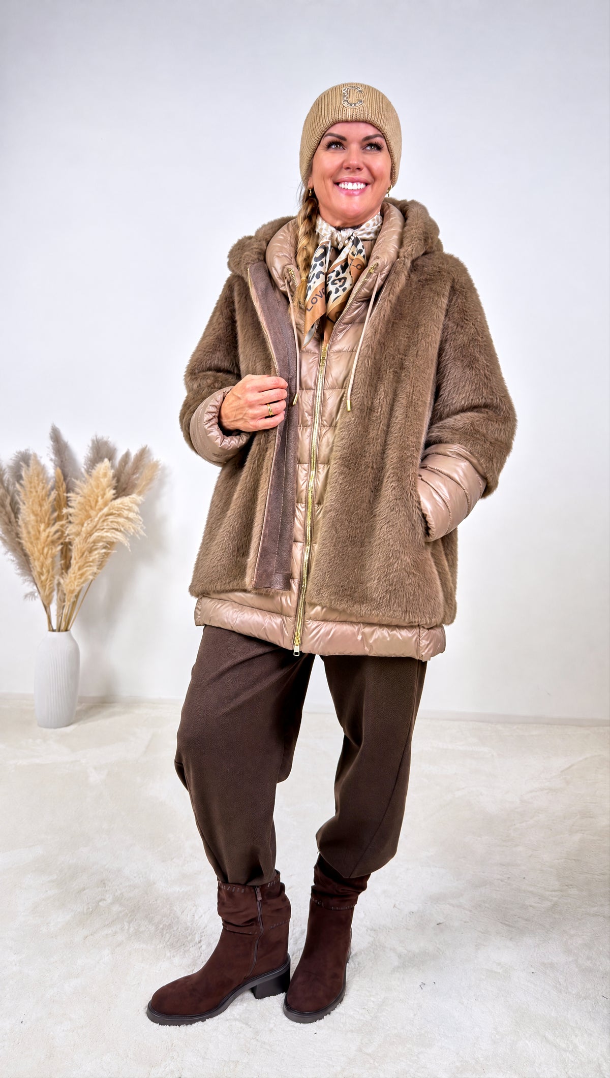 Steppjacke Everyday is Autumn *Camel* - Power of Princess