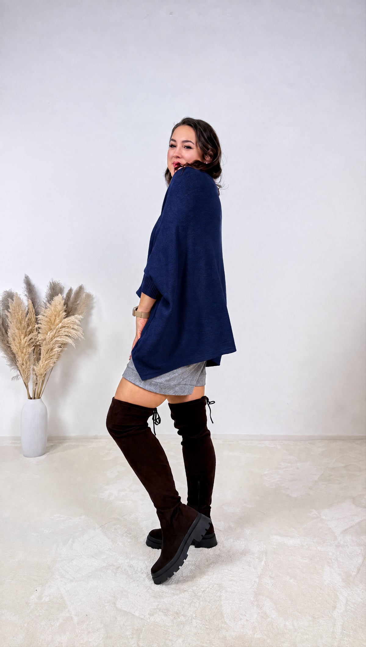 Strickpullover Mirelle *Dunkelblau*