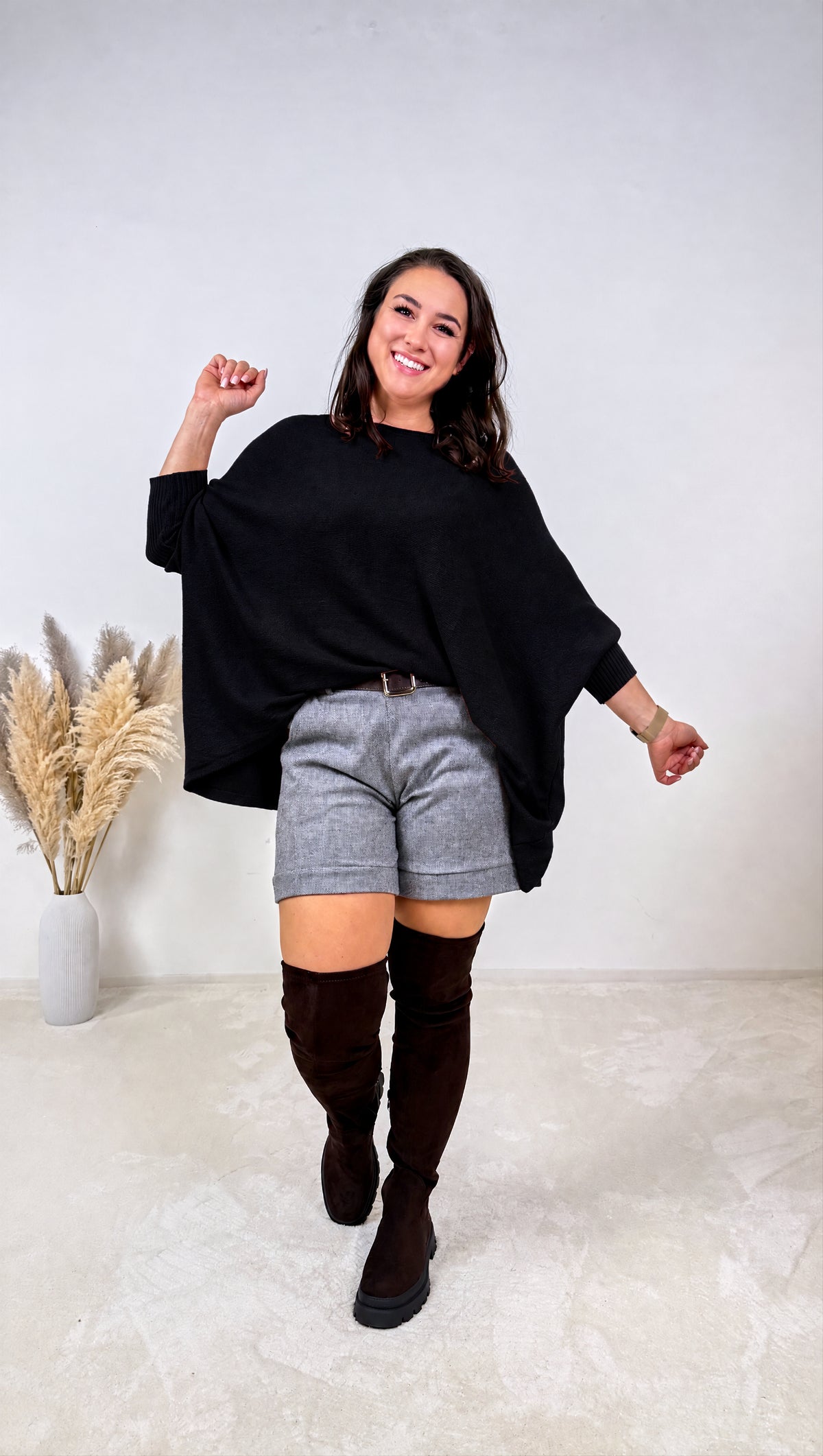 Strickpullover Mirelle *Schwarz*
