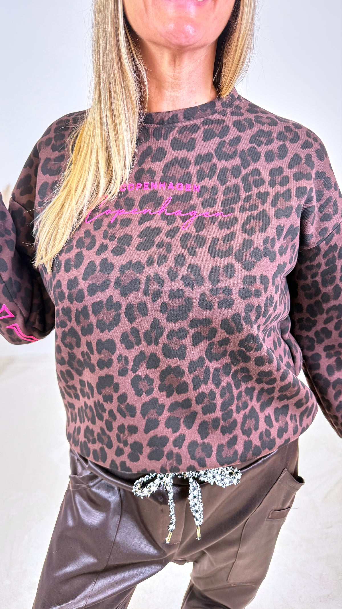 Sweatshirt Copenhagen Nights *Leo/schoko*