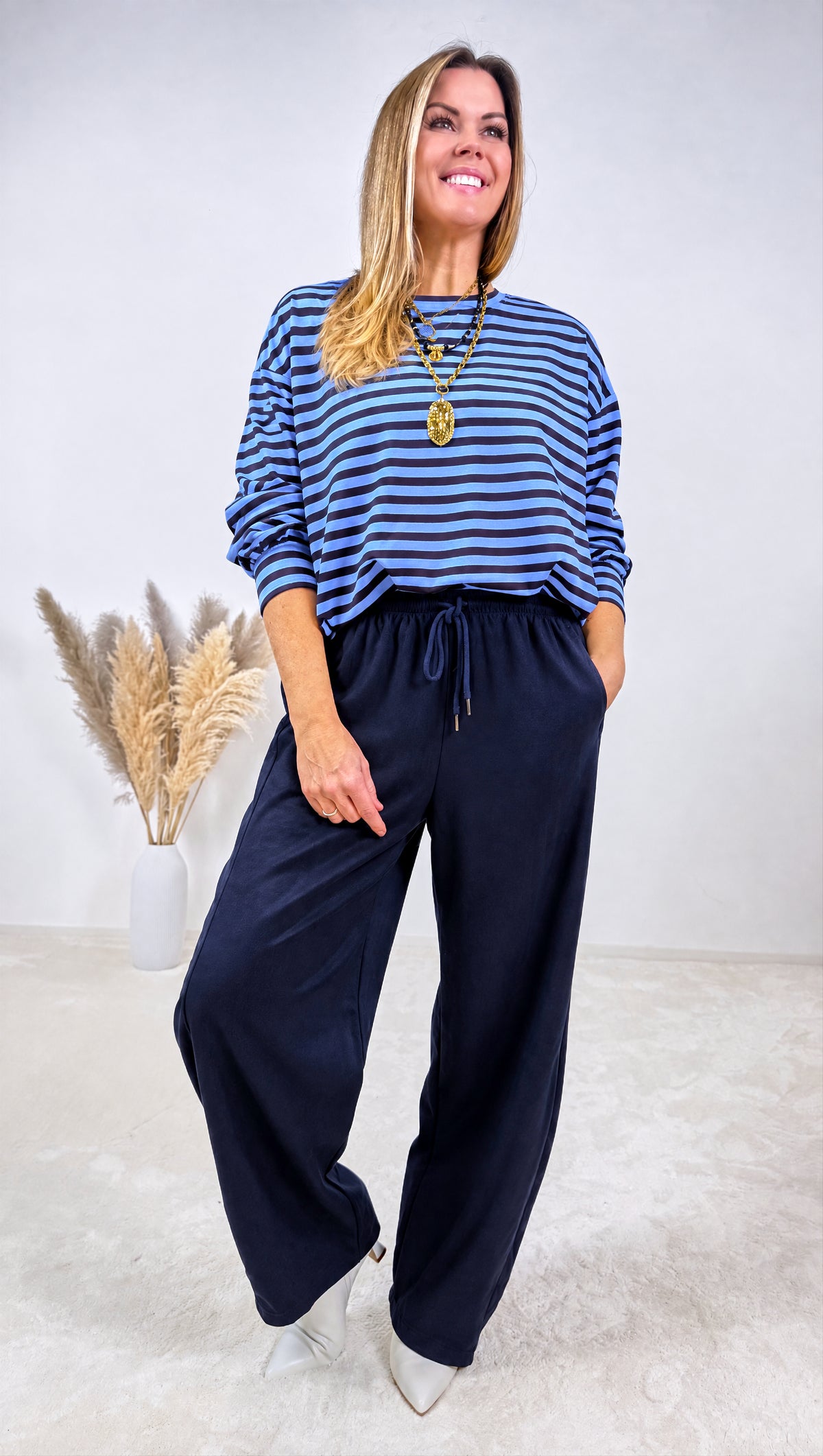 Hose Mason *Blau*