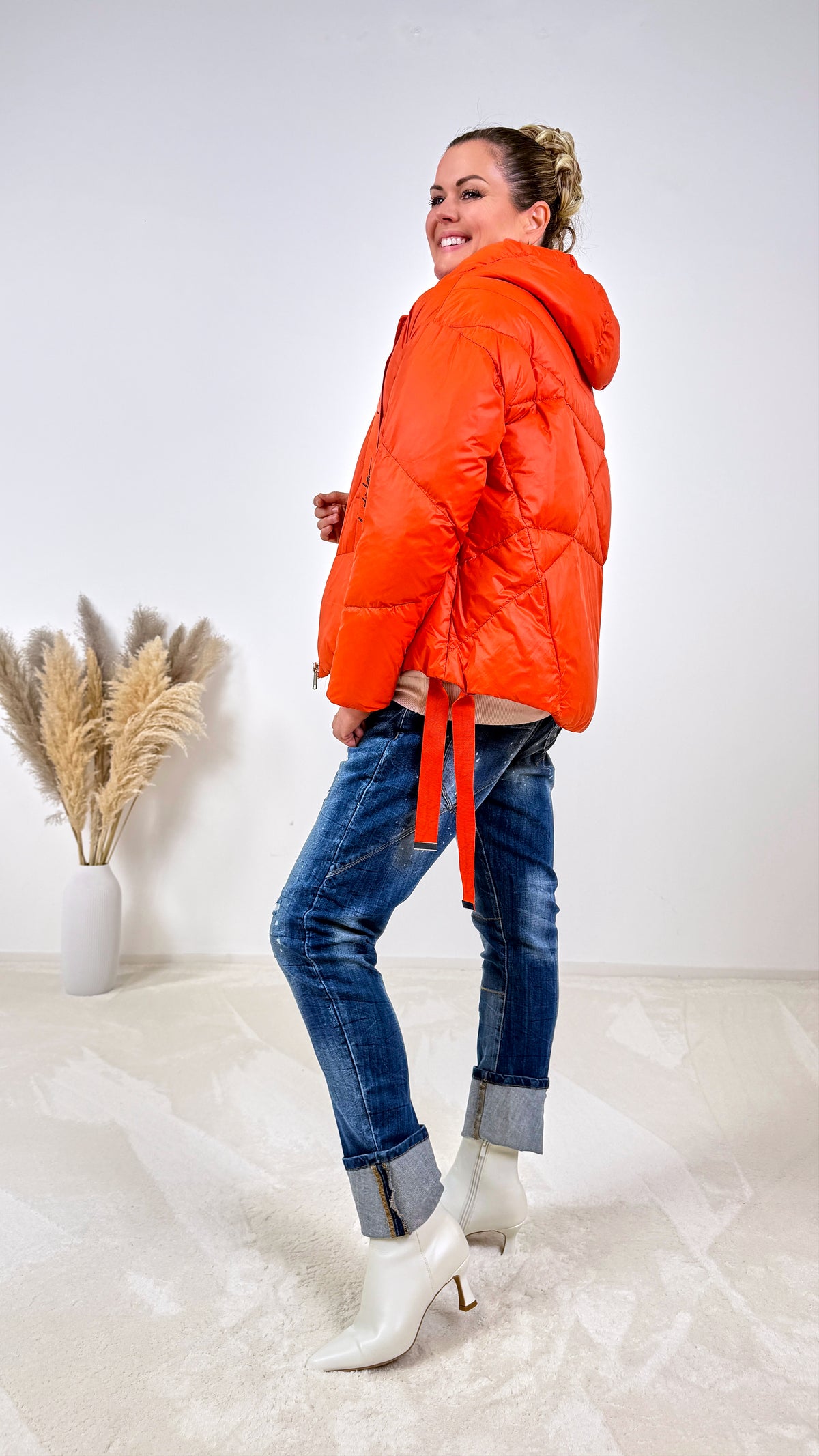 Steppjacke Vulcano *Orange* - Power of Princess