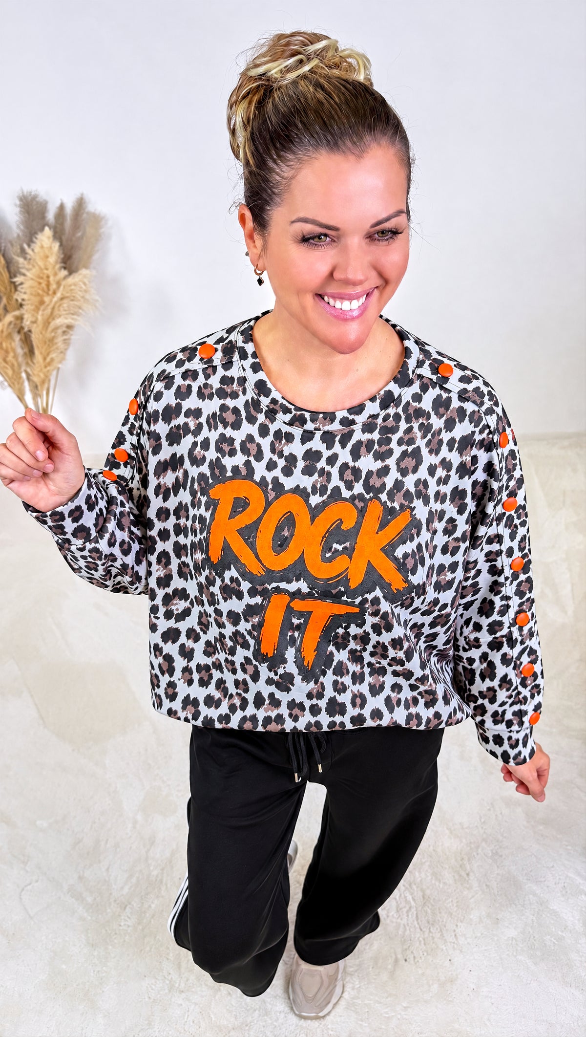 Sweatshirt Rebel Jungle *Weiß*