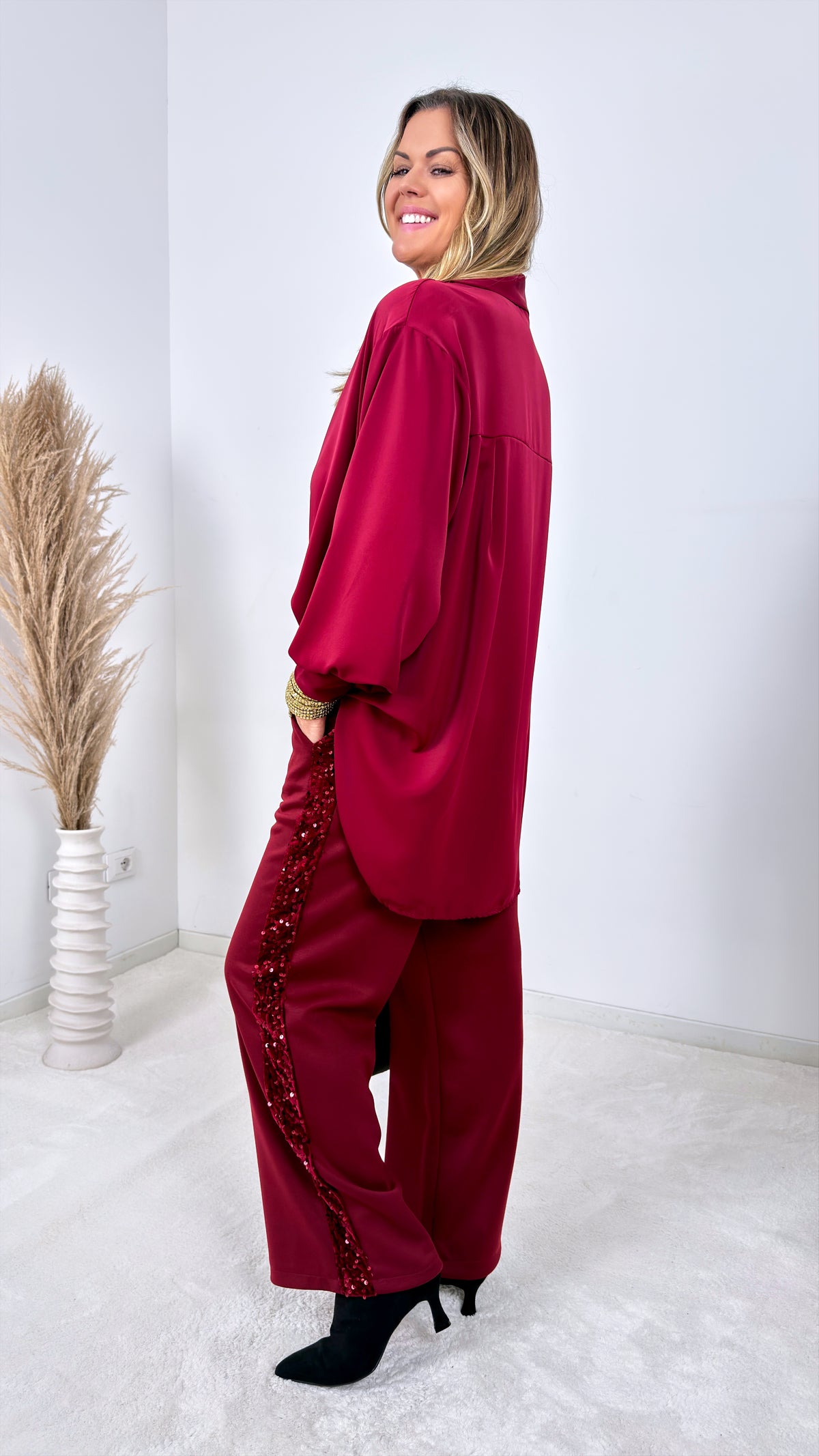 Bluse Fiorina *Bordeaux*