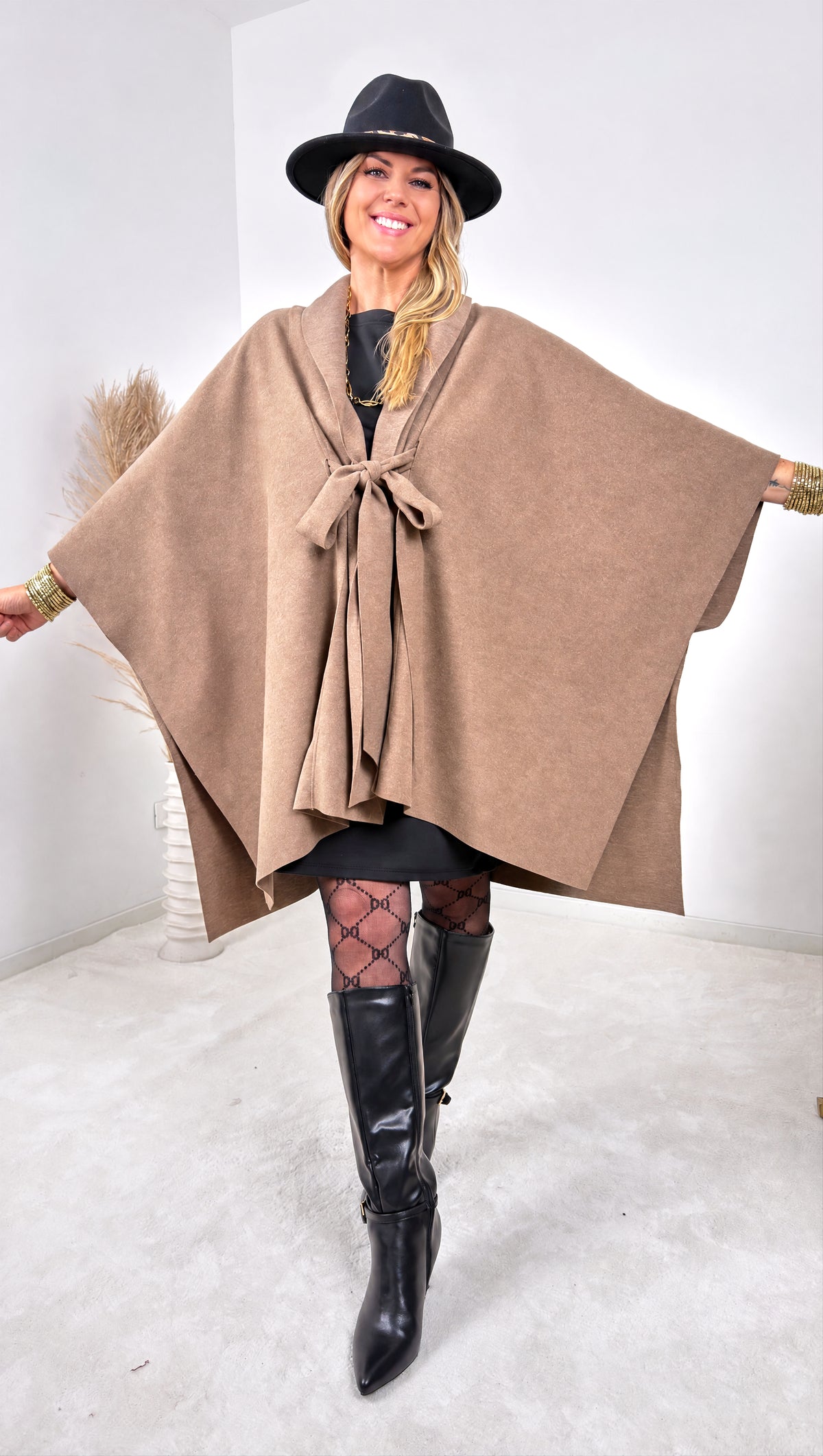 Poncho-Jacke Marielle *Camel* - Power of Princess