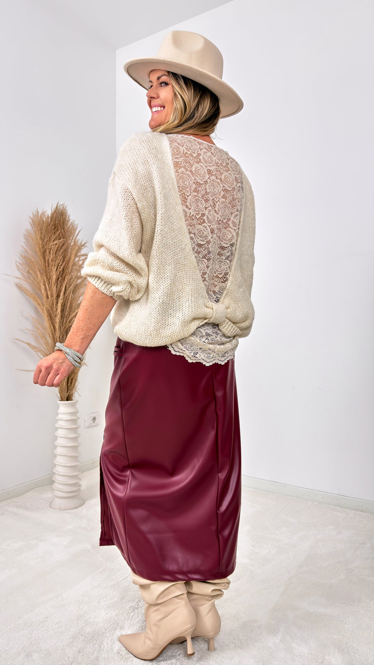 Pullover Cosy Rose *Beige* - Power of Princess