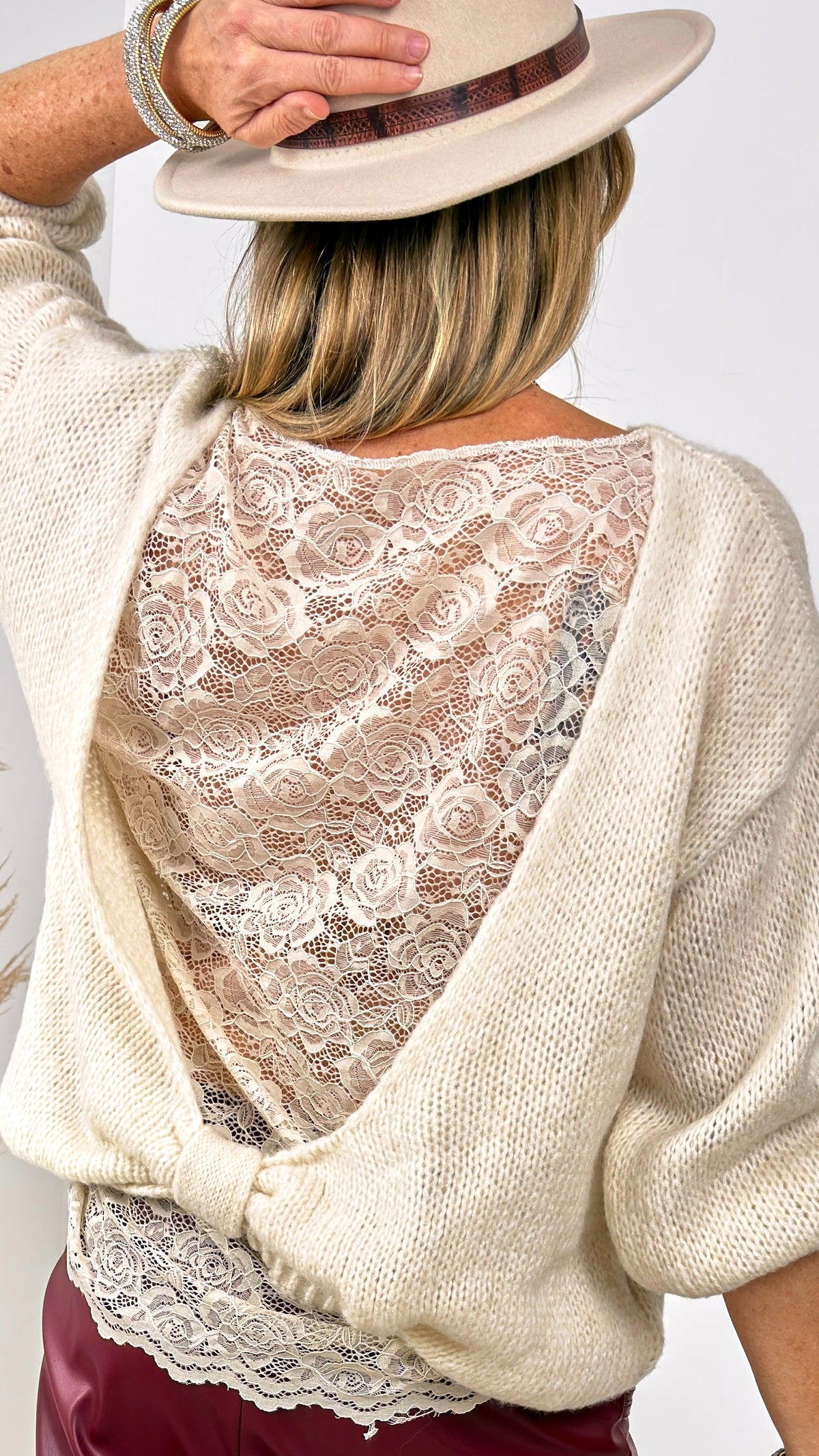 Pullover Cosy Rose *Beige* - Power of Princess
