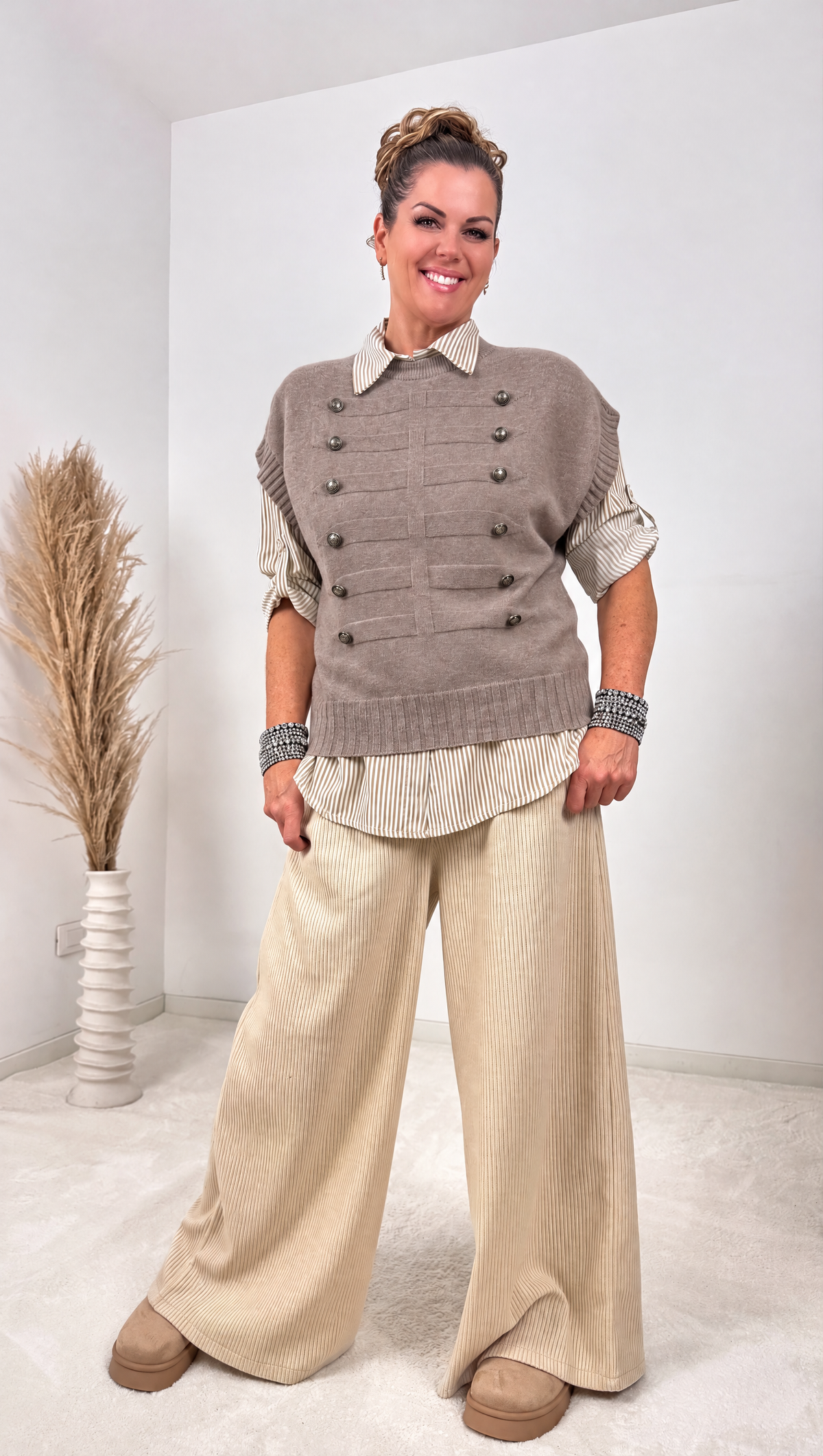 Pullunder Brigade *Taupe* - Power of Princess