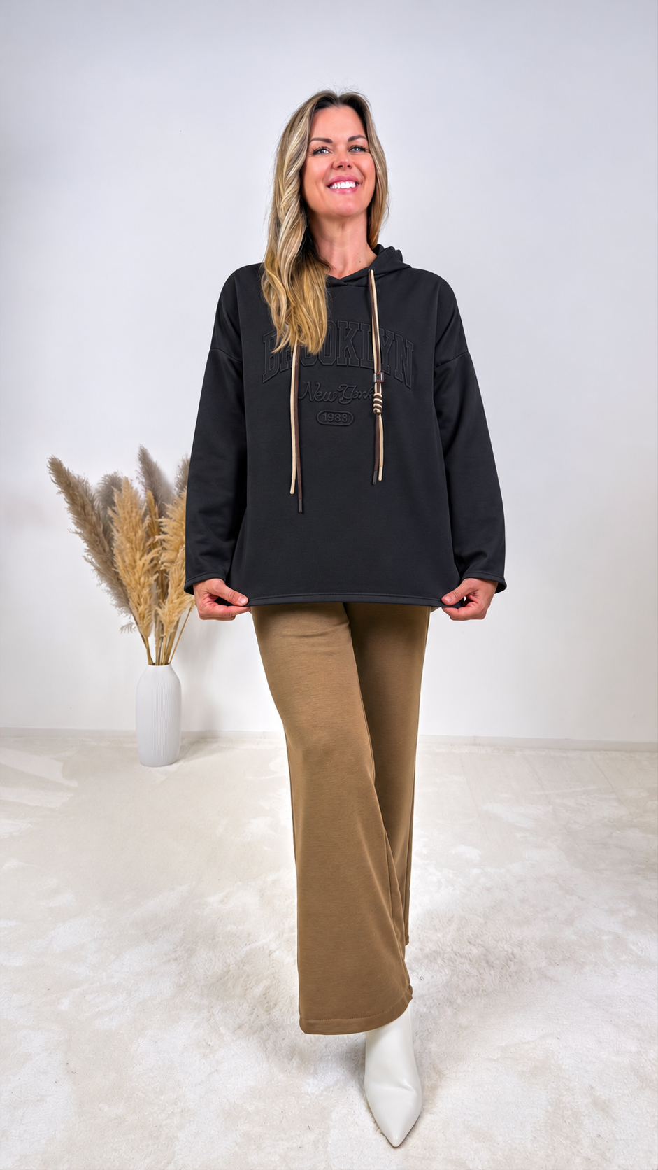Hoodie Brooklyn *Schwarz* - Power of Princess