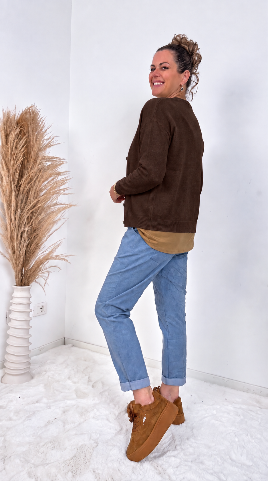 Strickjacke Vivenne *Schoko*