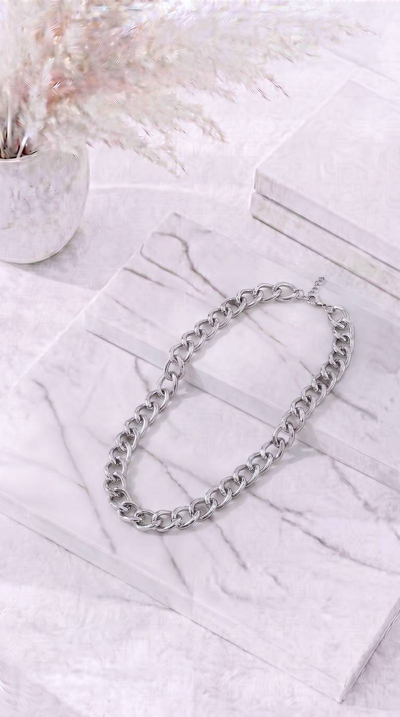 Halskette Cool Chunky *Silber*