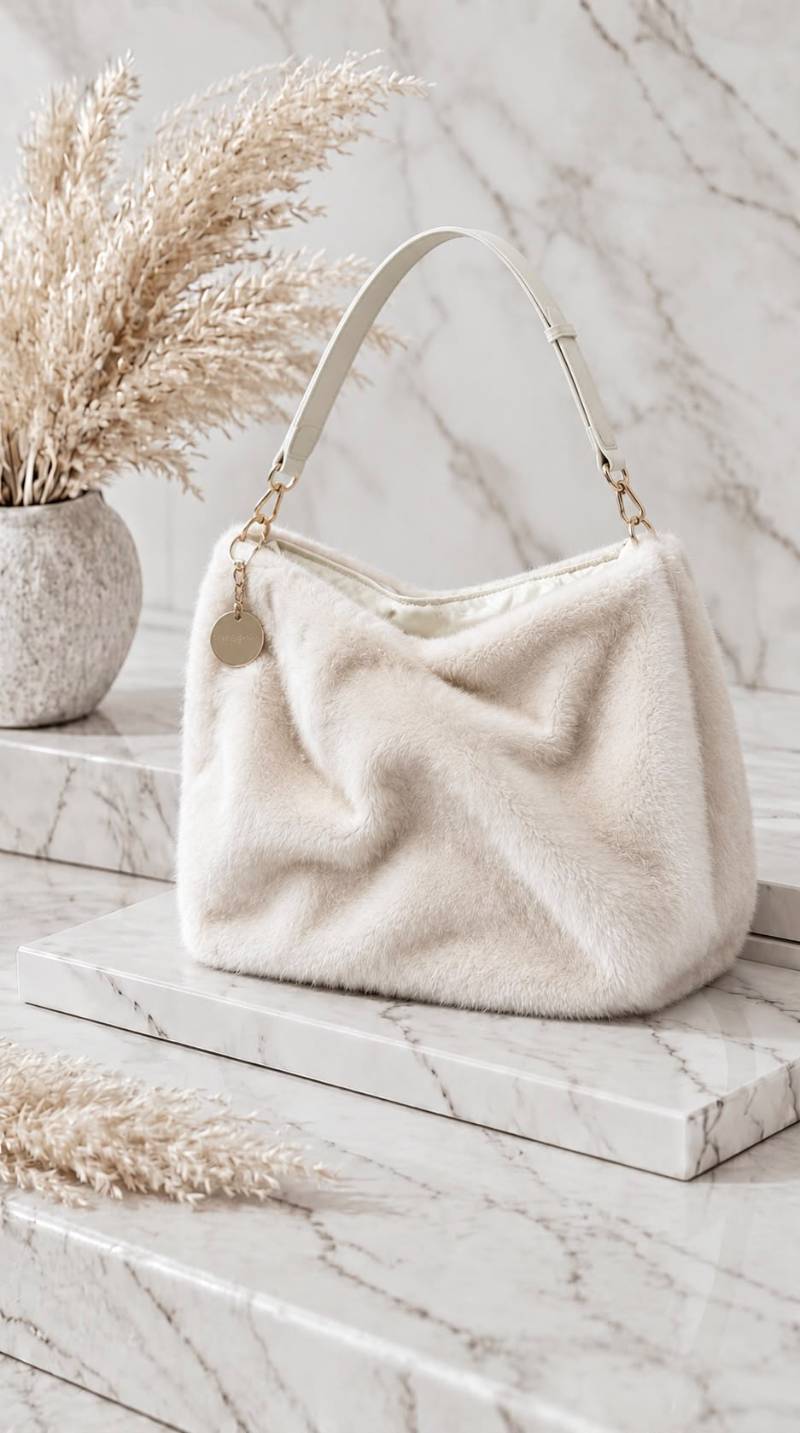 Handtasche Faux Fur - Power of Princess