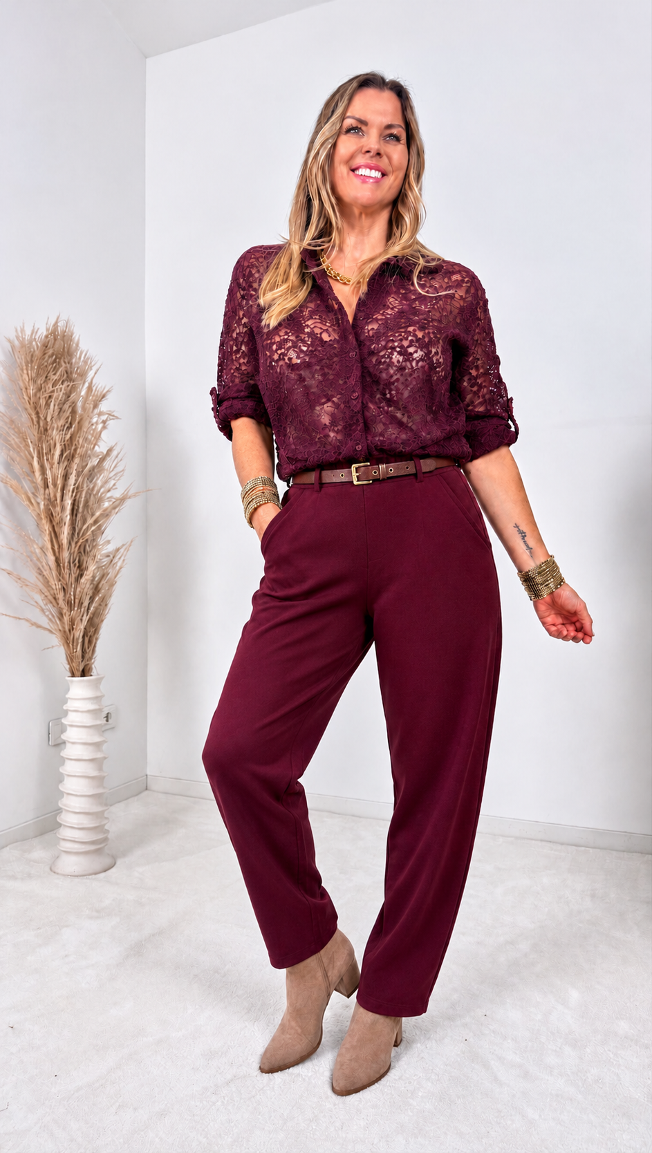 Hose Tempest *Bordeaux*