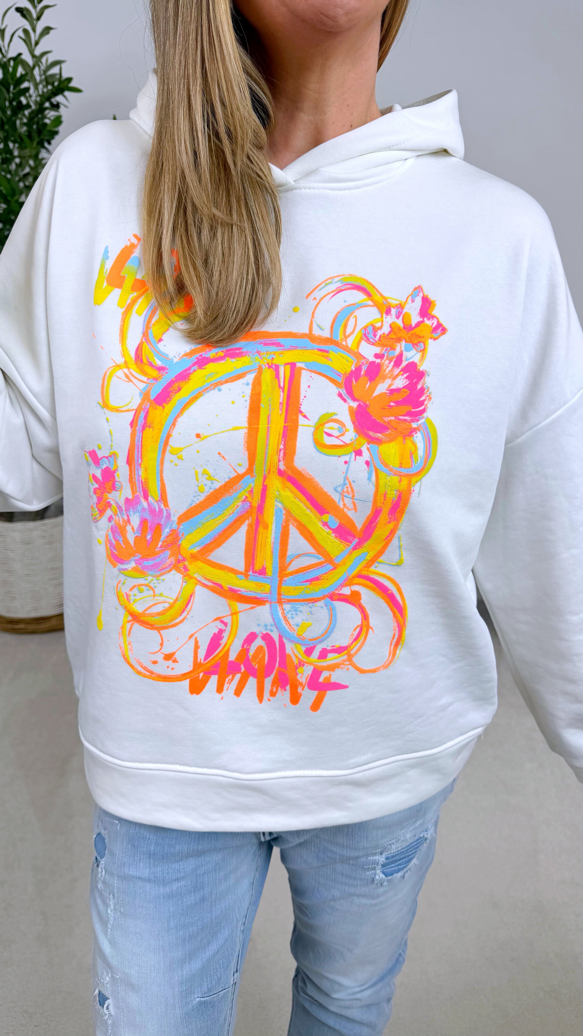 Hoodie Paint Splash *Weiß*