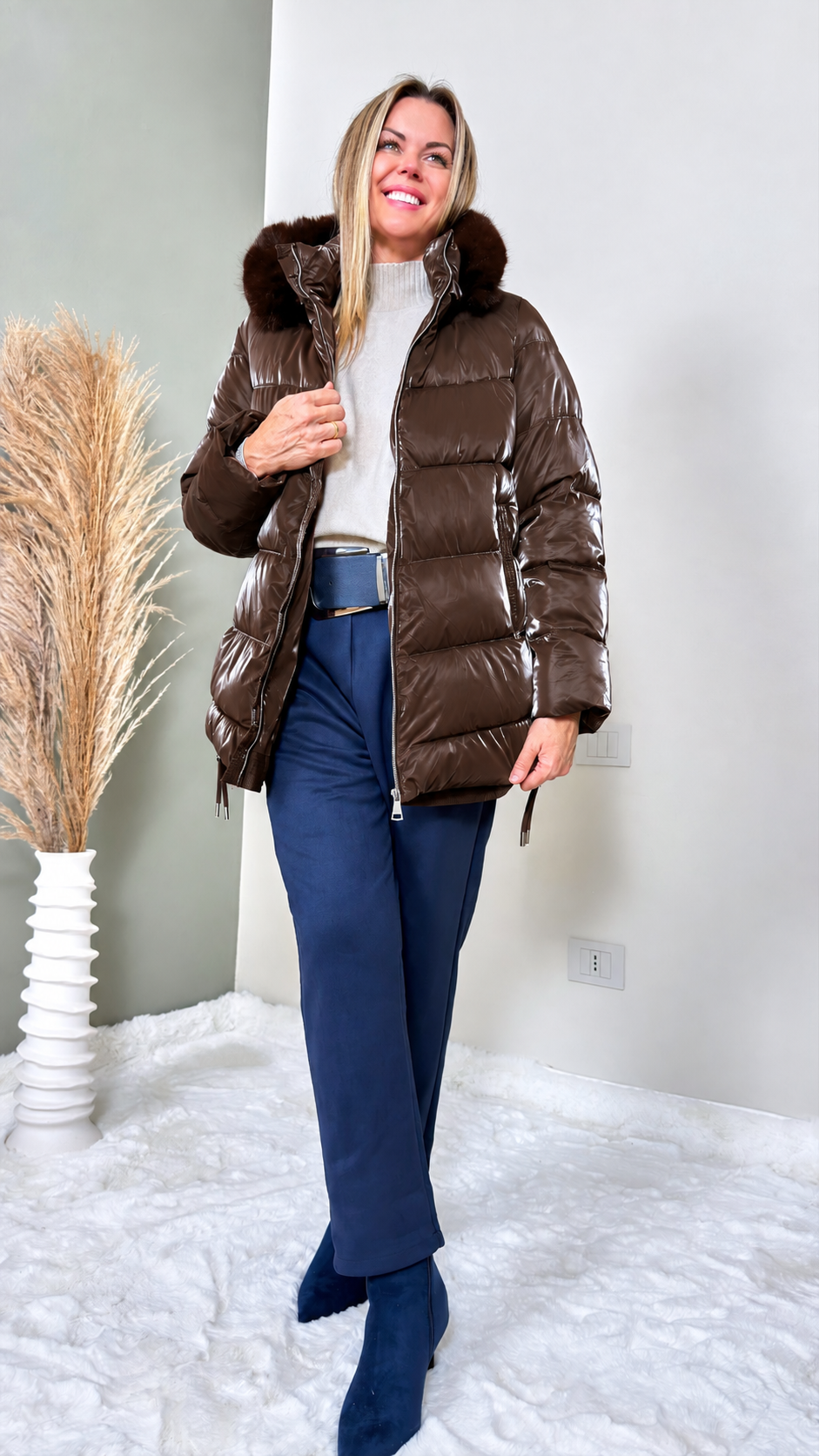 Steppjacke Masterpiece *Schoko*