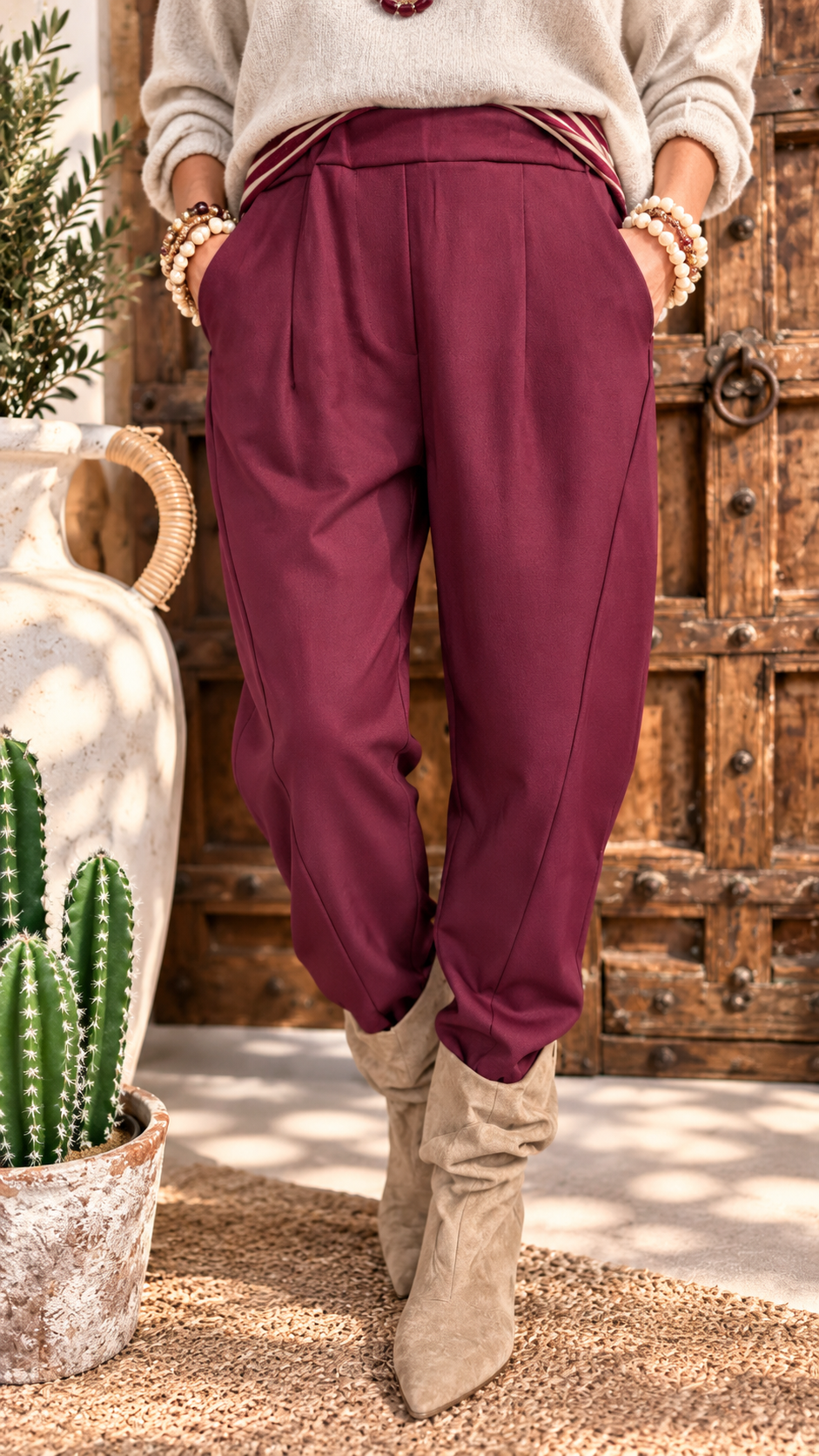 Hose Belfort *Bordeaux*