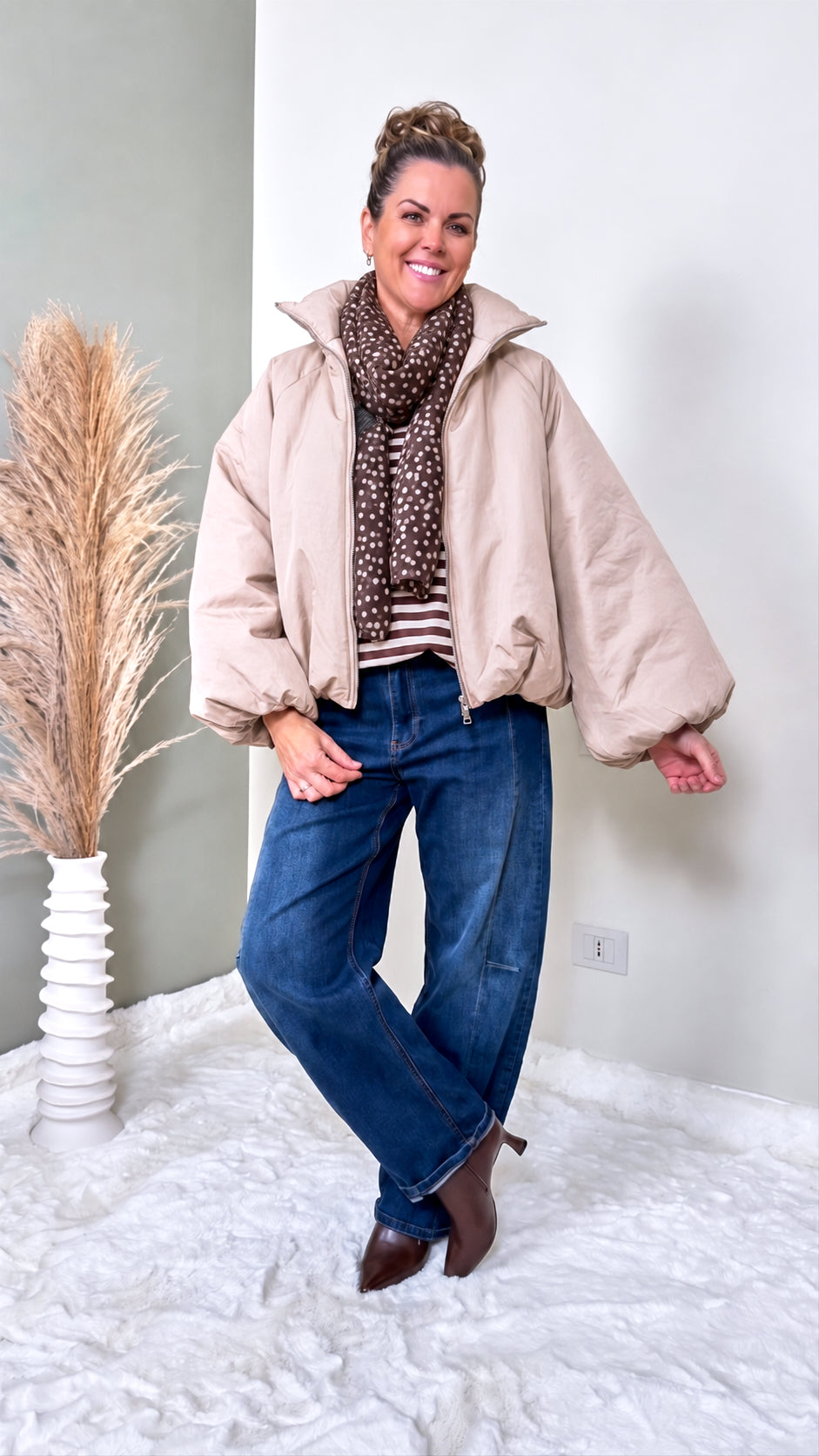 Jacke Velora Sky *Beige* (Lieferbar ab 24.09)
