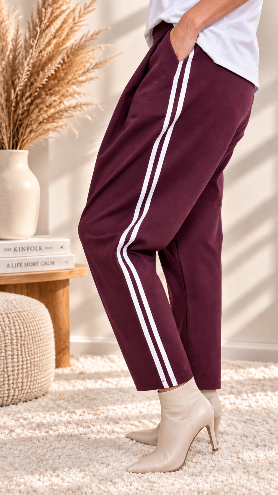 Hose Belmara *Bordeaux*