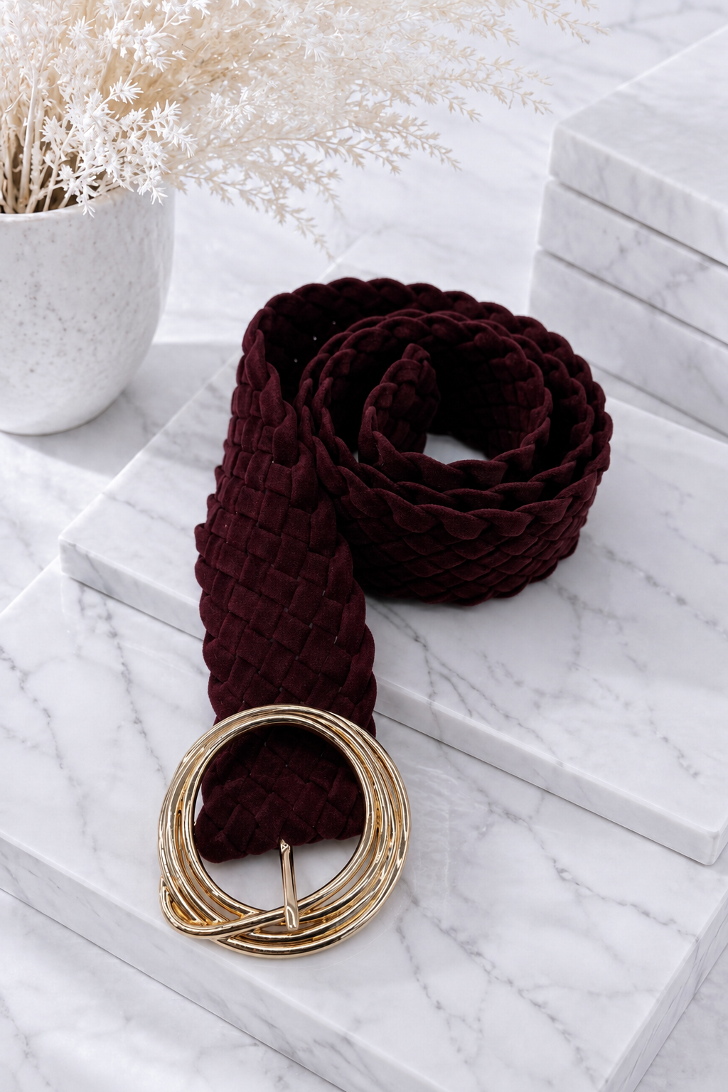 Gürtel Tundra Braid *Bordeaux*