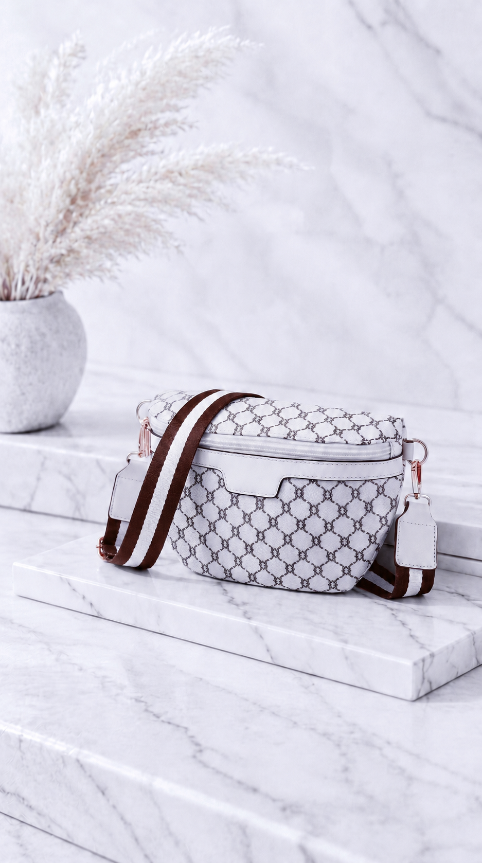 Bauchtasche Amoura *Weiß *