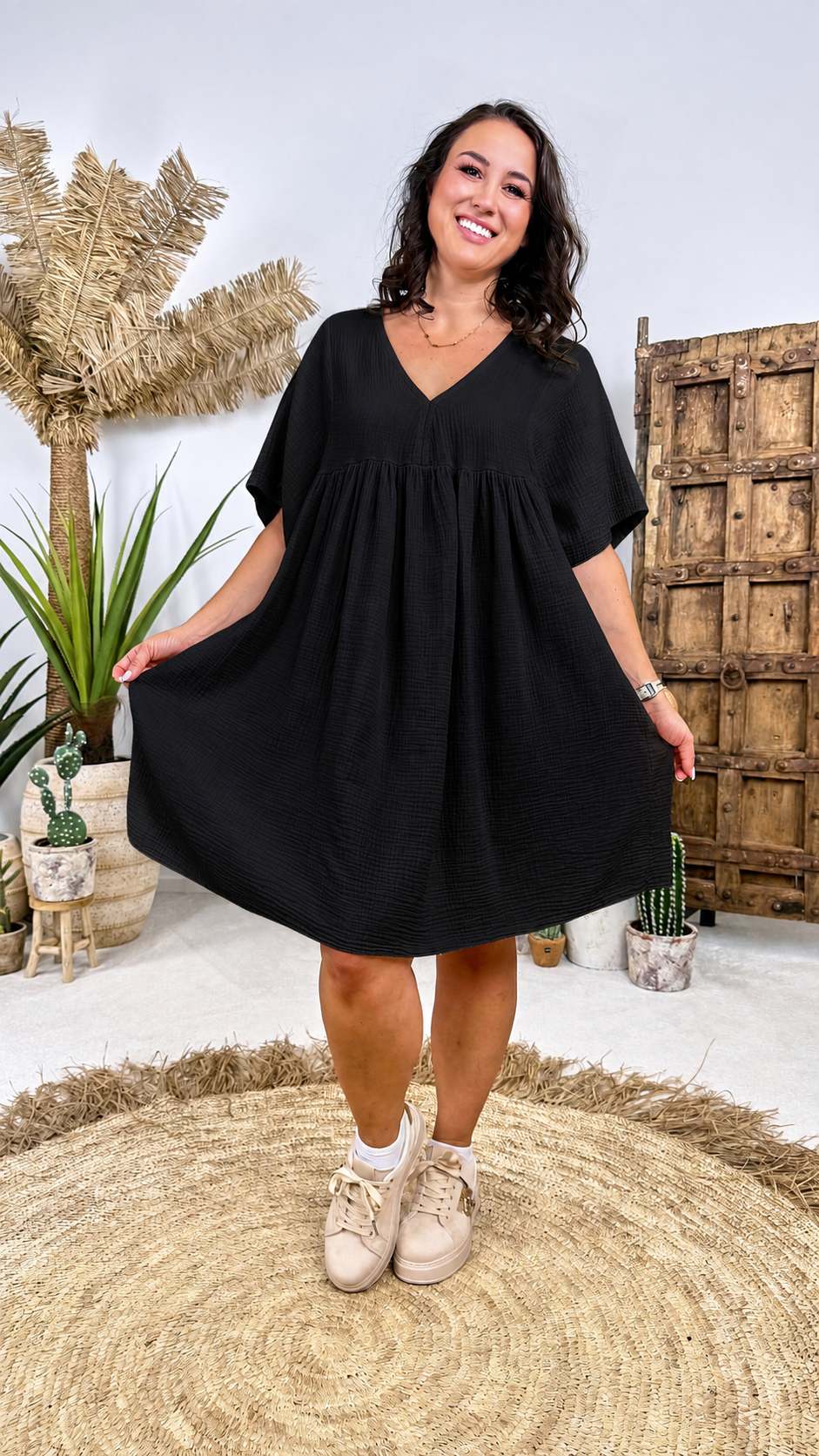 Tunikakleid Easy Summernight *Schwarz*