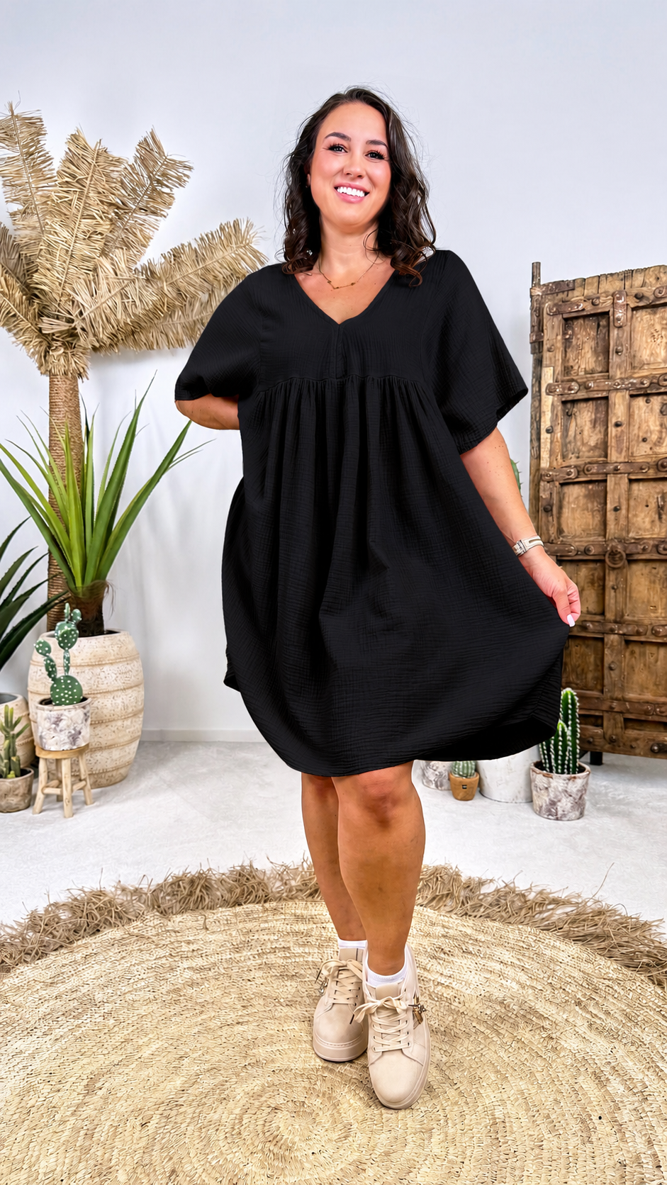 Tunikakleid Easy Summernight *Schwarz*