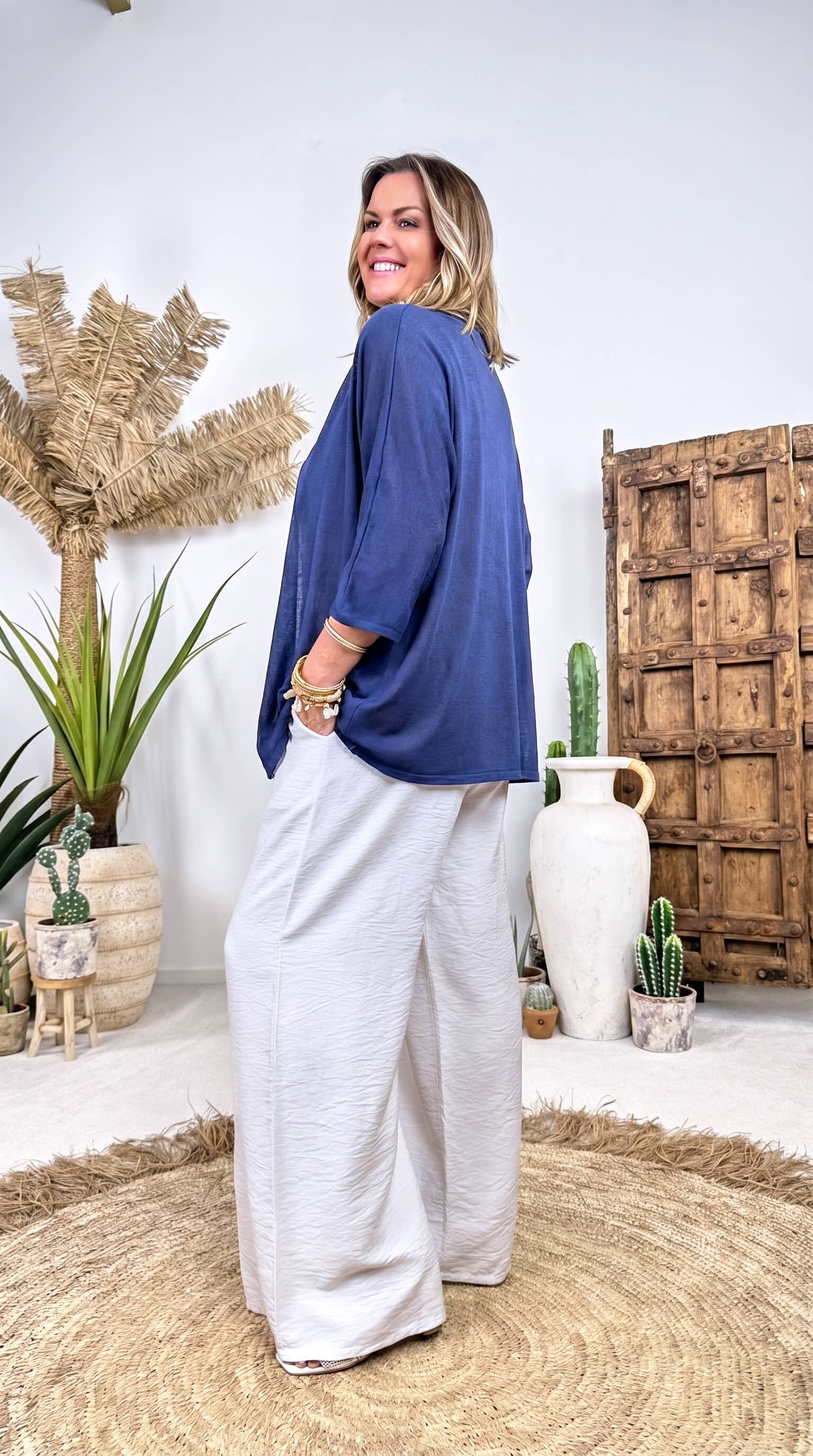 Dünner Cardigan Light Dream *Dunkelblau*