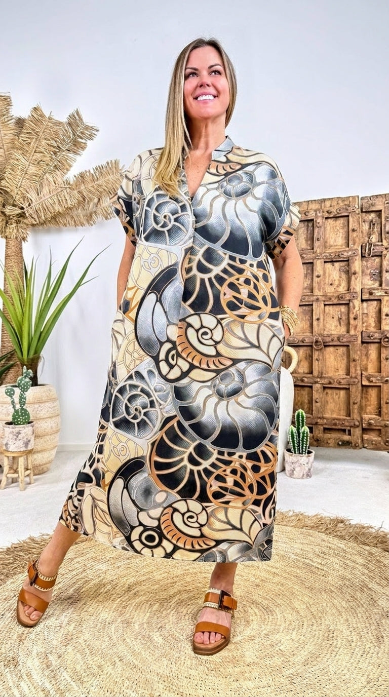 Kleid Shell Art