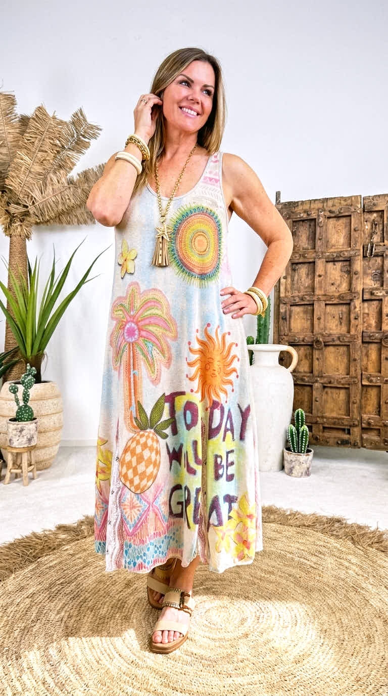 Kleid Rainbow Sun